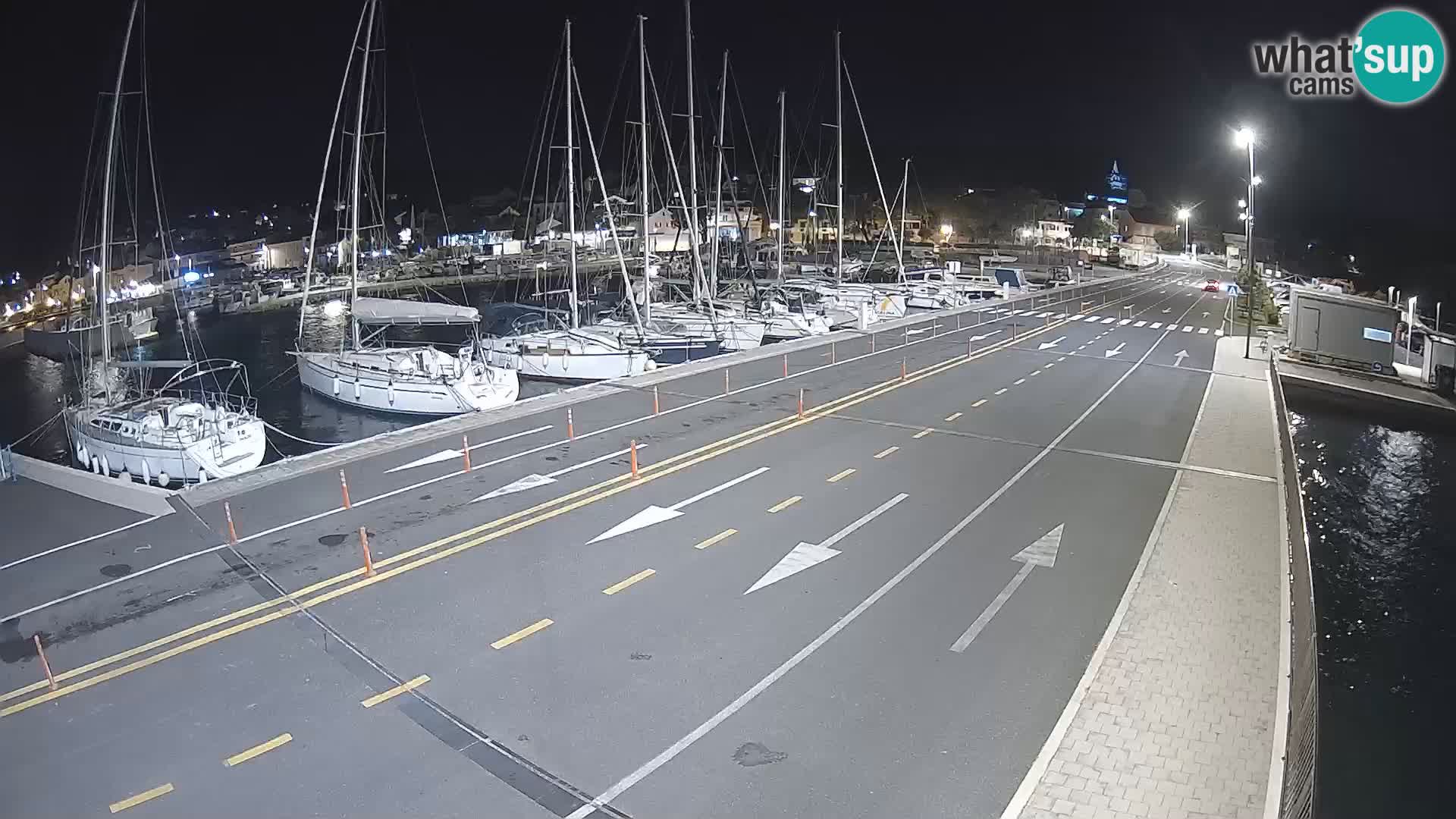 Dalmacia Tkon Transportar- webcams Croacia