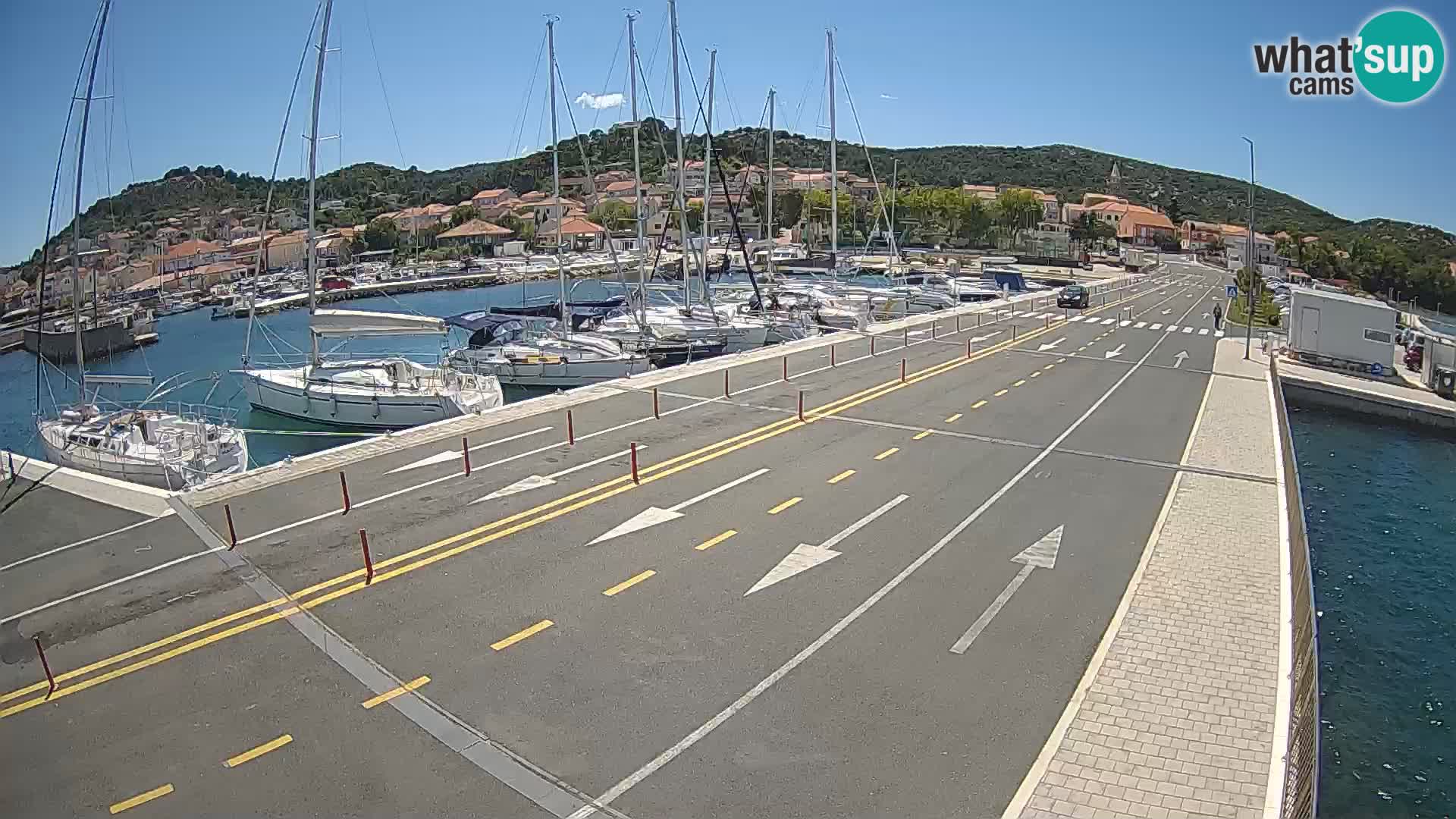 Dalmatien Tkon Fähre – Webcams Kroatien