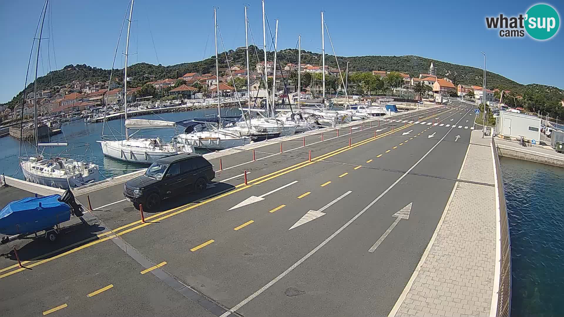 Dalmazia traghetto Tkon – webcam Croazia