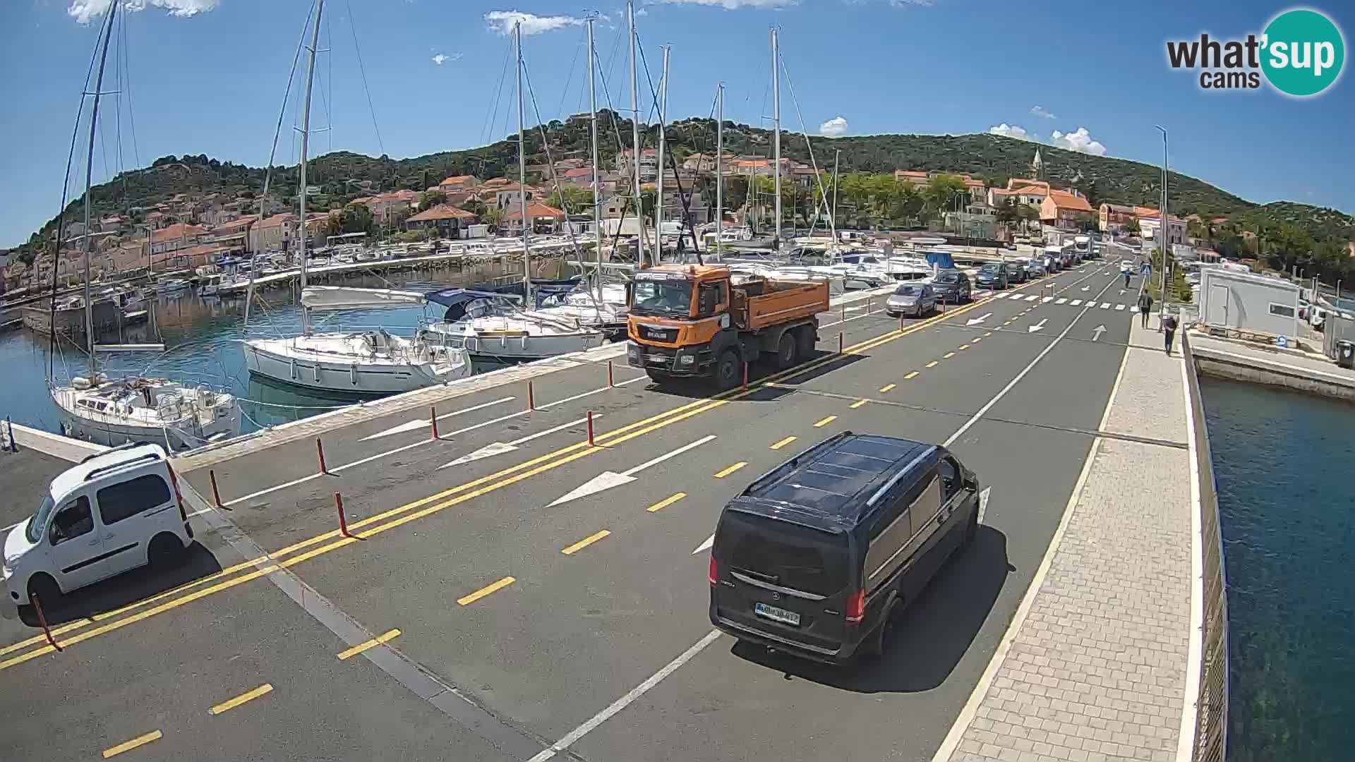Dalmazia traghetto Tkon – webcam Croazia