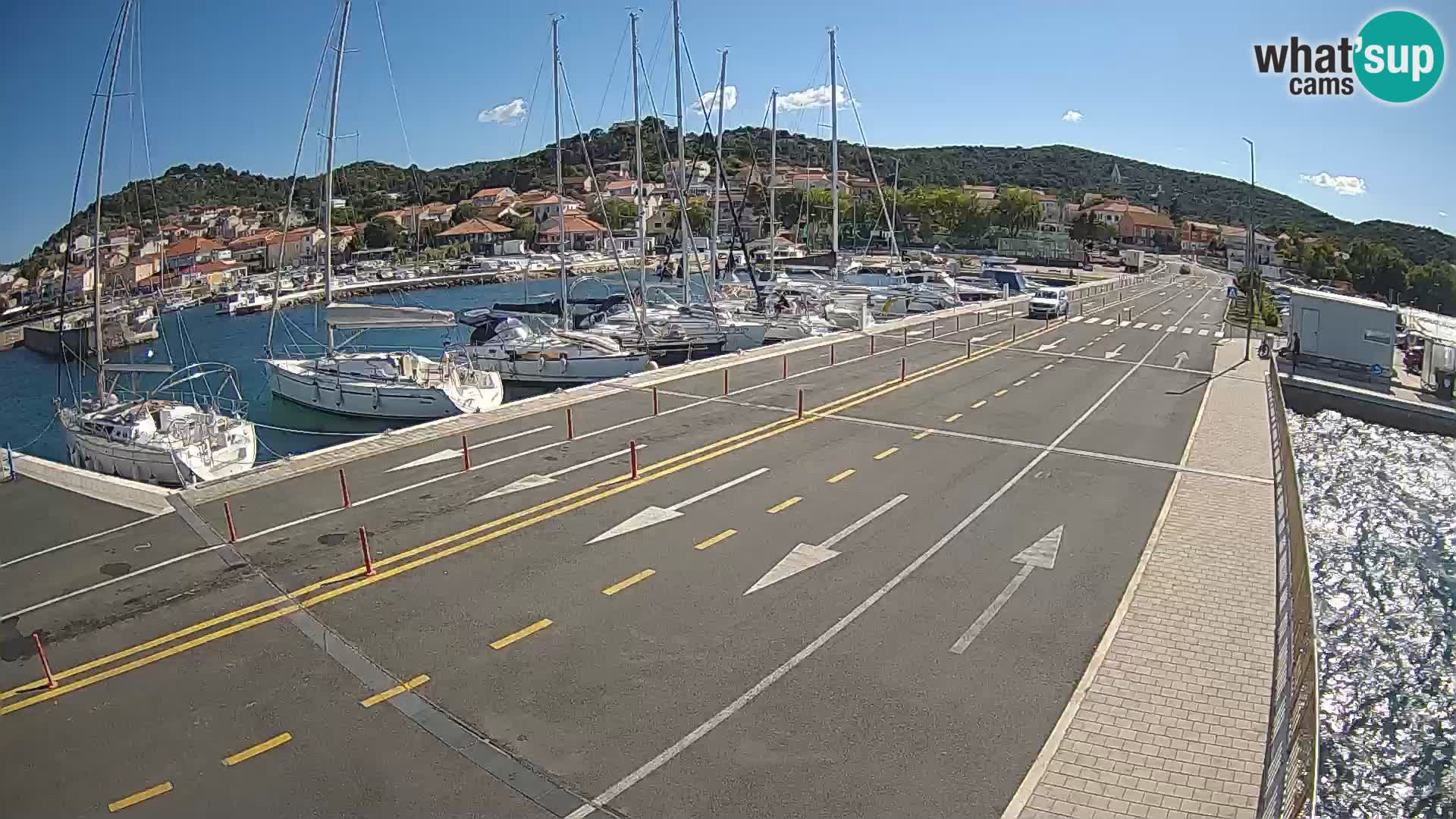 Trajekt Dalmacija Tkon – web kamere Hrvatska