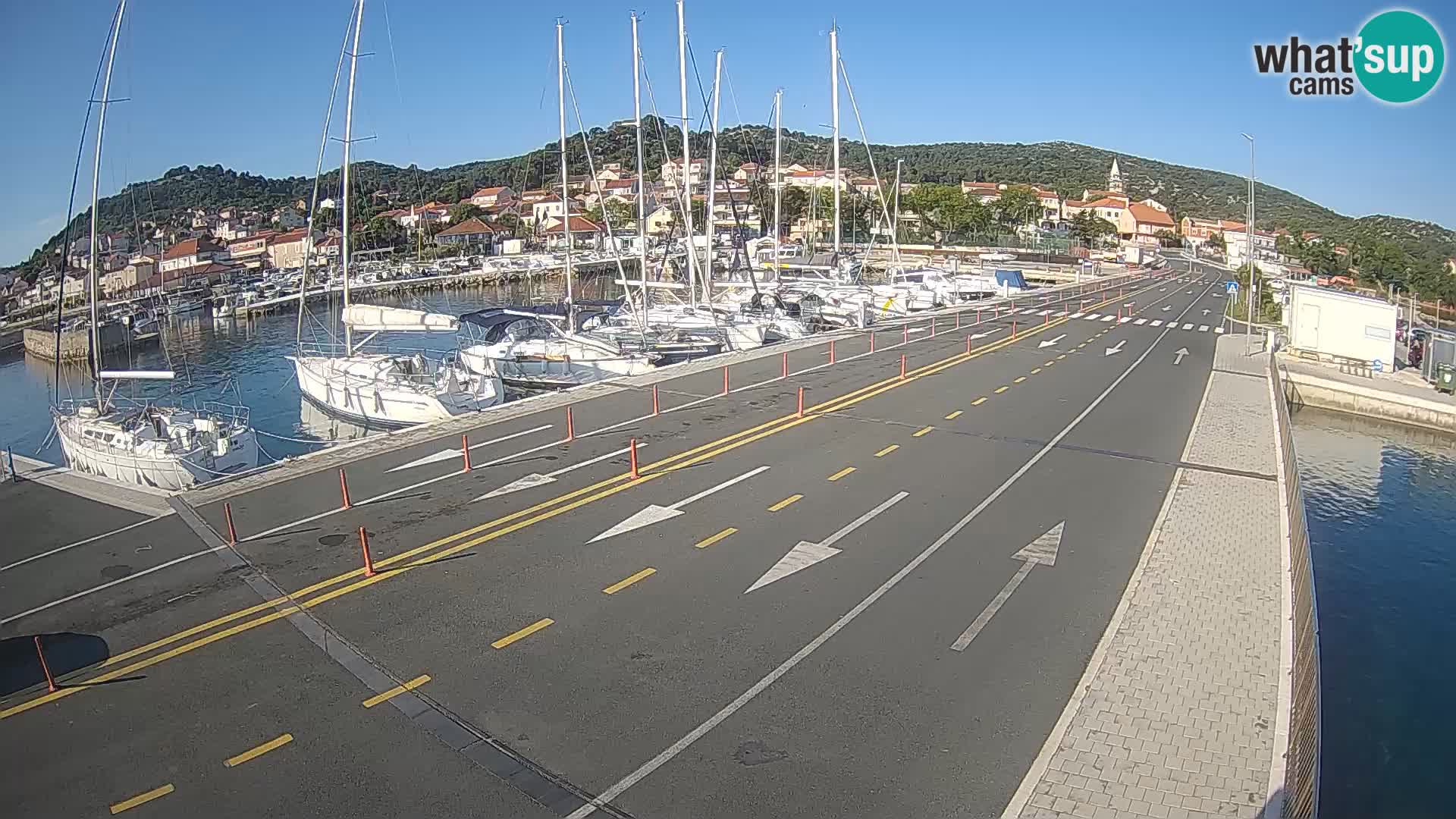 Dalmatien Tkon Fähre – Webcams Kroatien