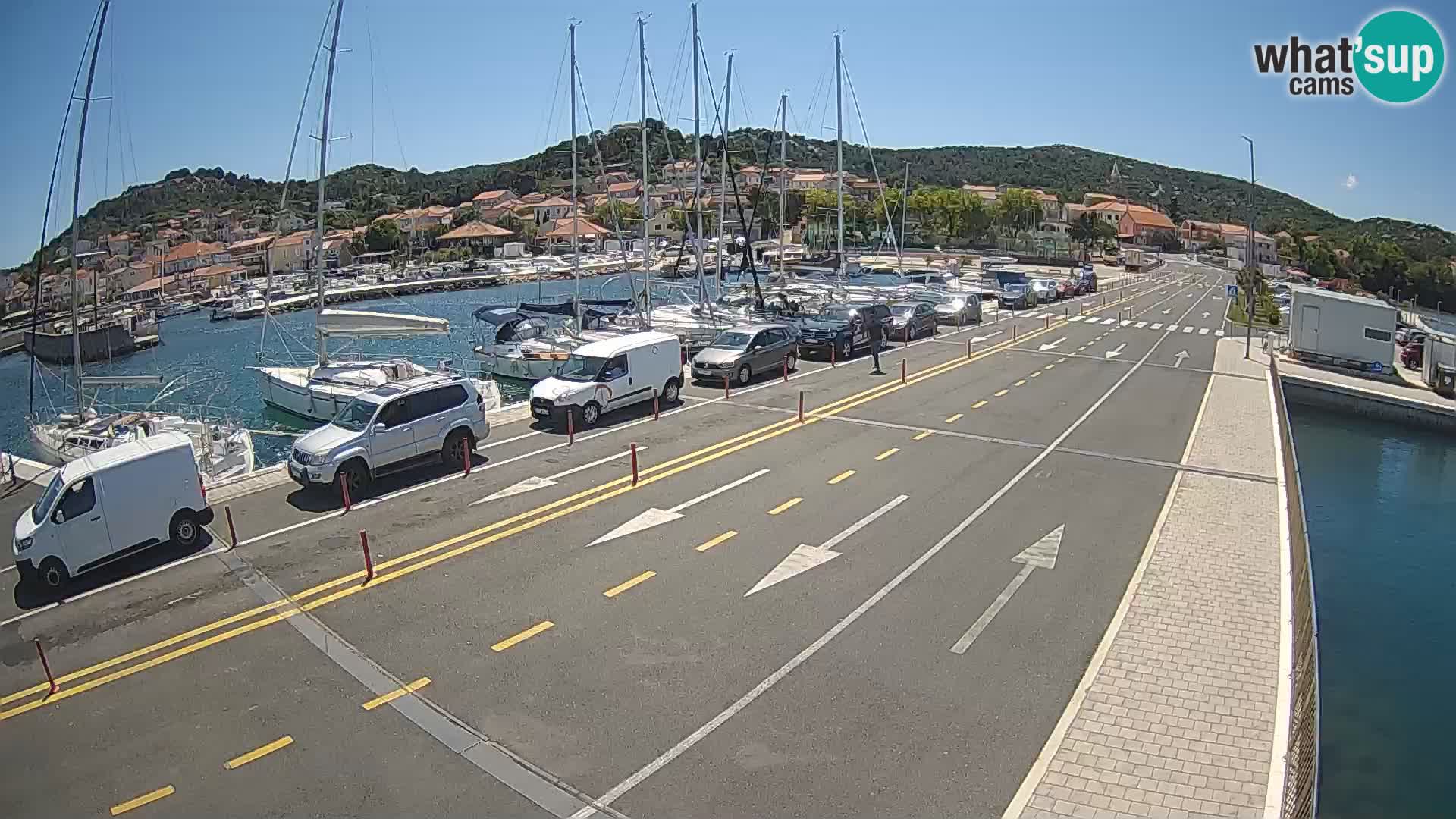 Dalmacija Trajekt Tkon – spletne kamere Hrvaška