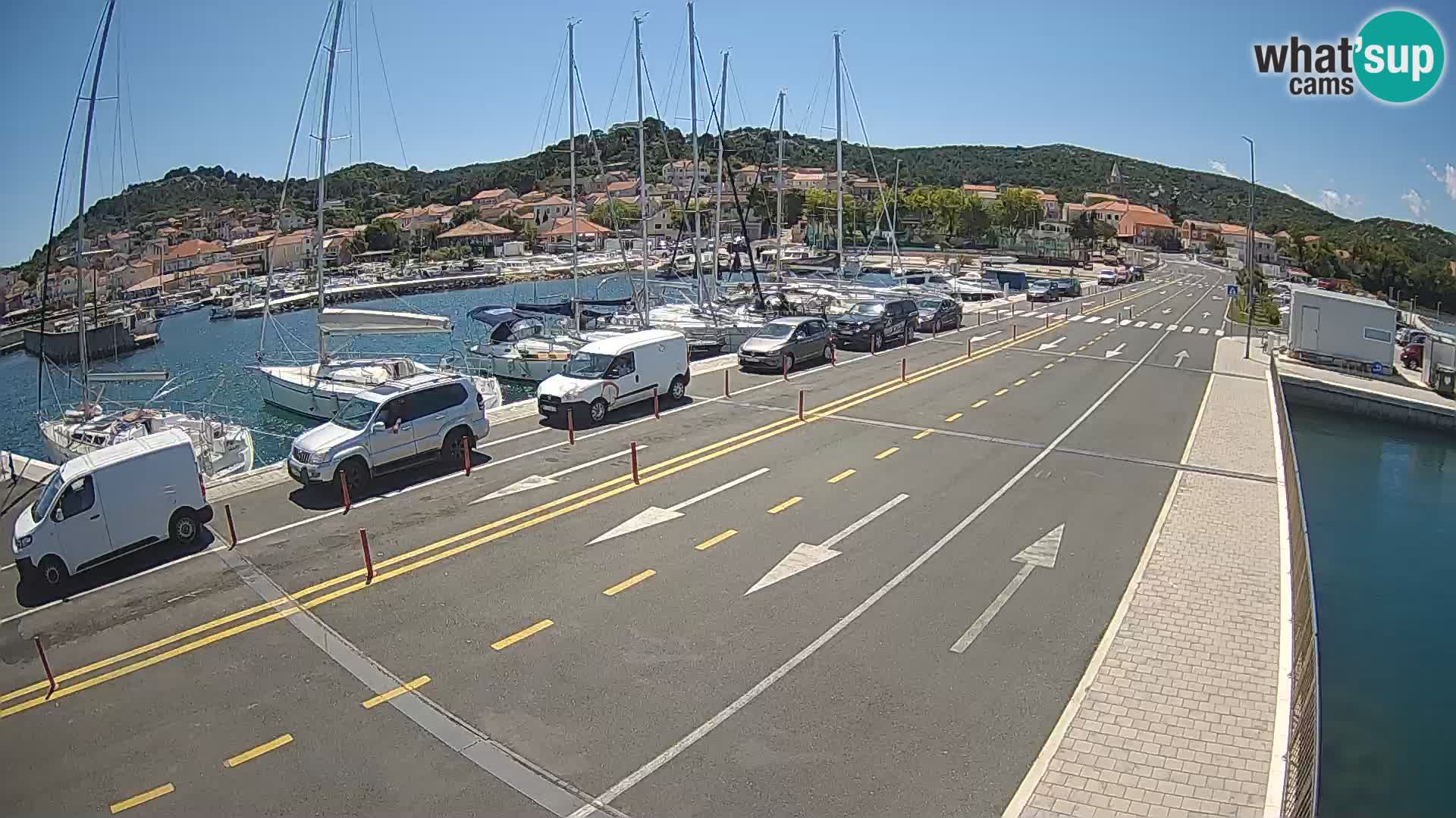 Dalmatien Tkon Fähre – Webcams Kroatien