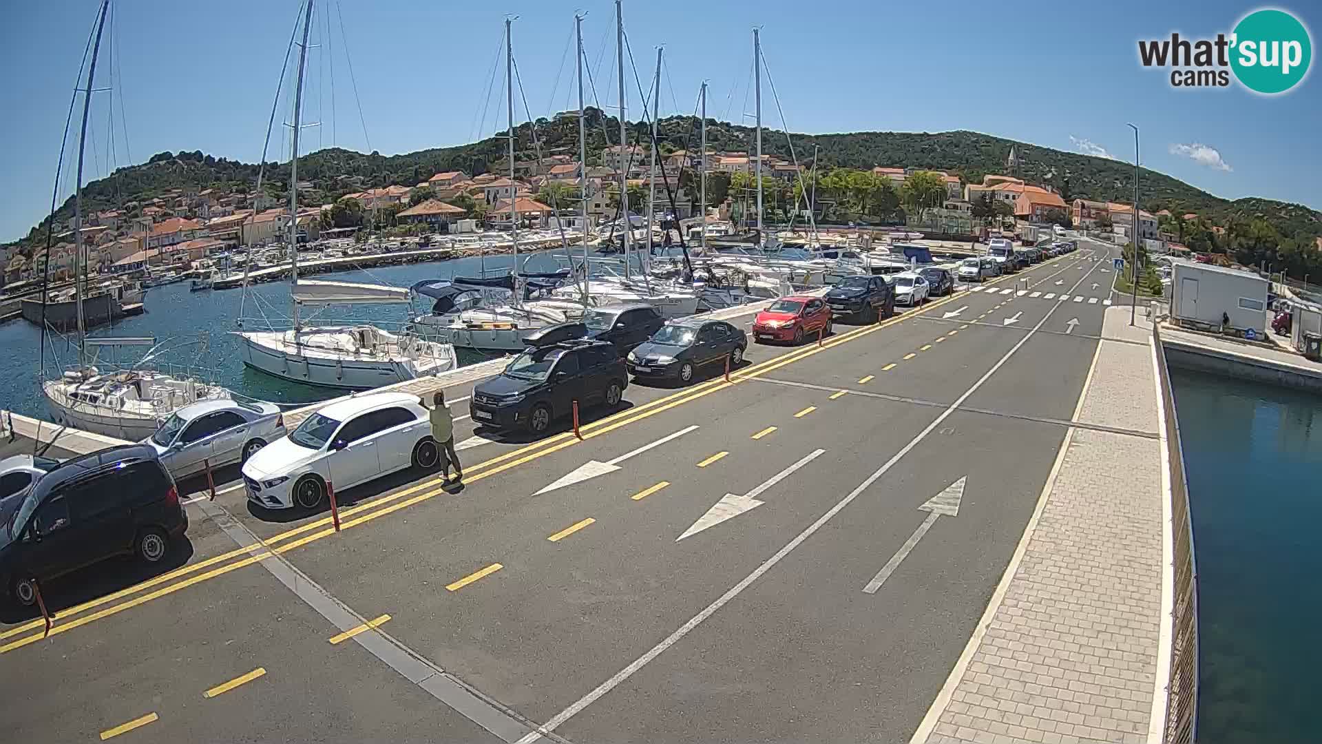 Dalmazia traghetto Tkon – webcam Croazia