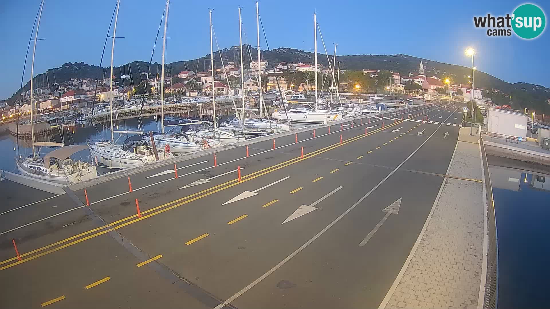 Dalmacija Trajekt Tkon – spletne kamere Hrvaška