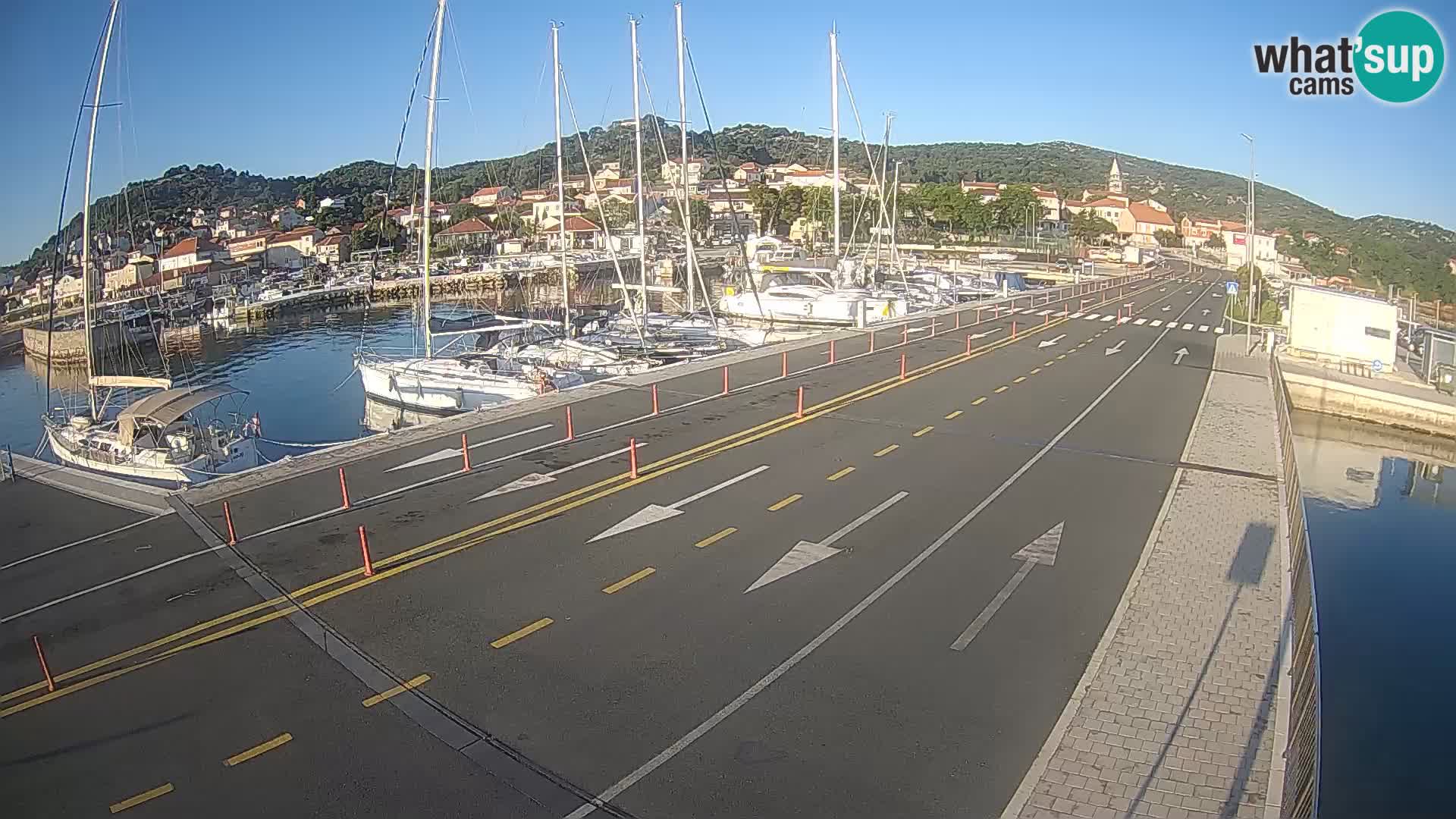 Dalmatia Tkon Ferry – webcams Croatia