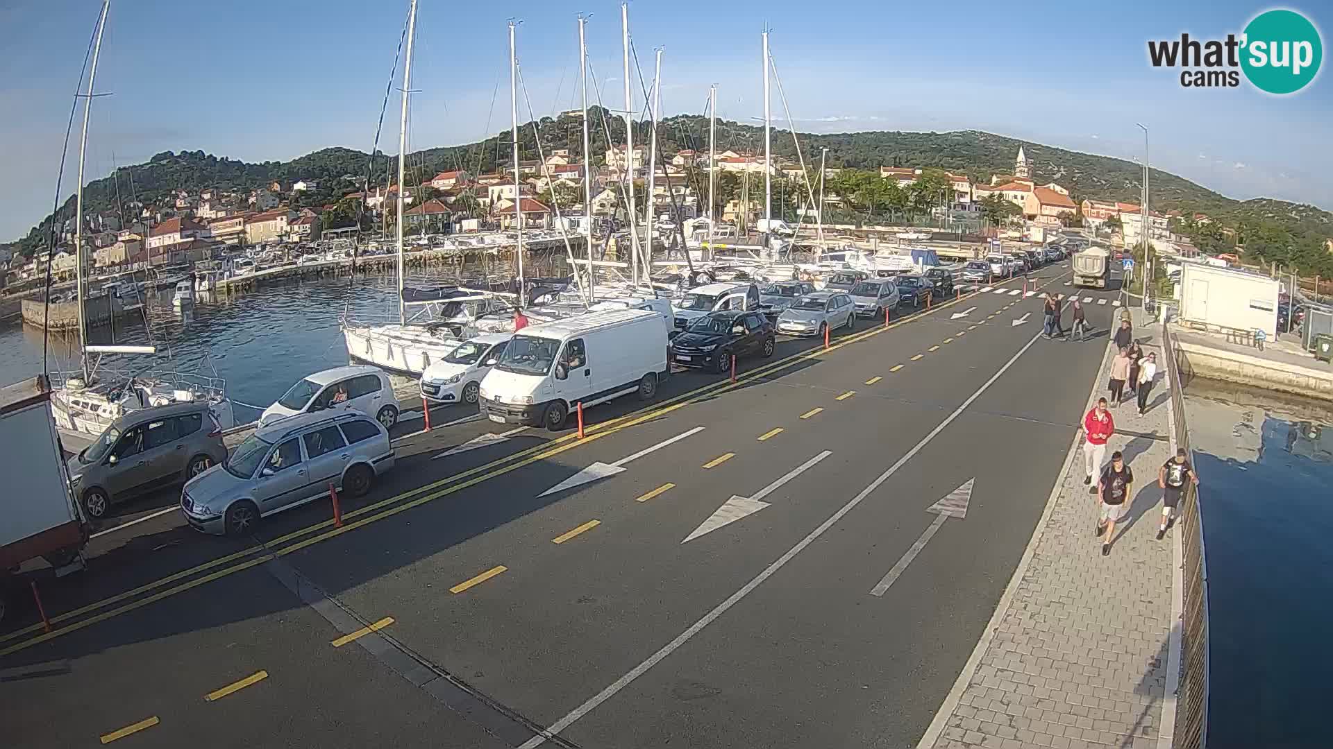 Trajekt Dalmacija Tkon – web kamere Hrvatska