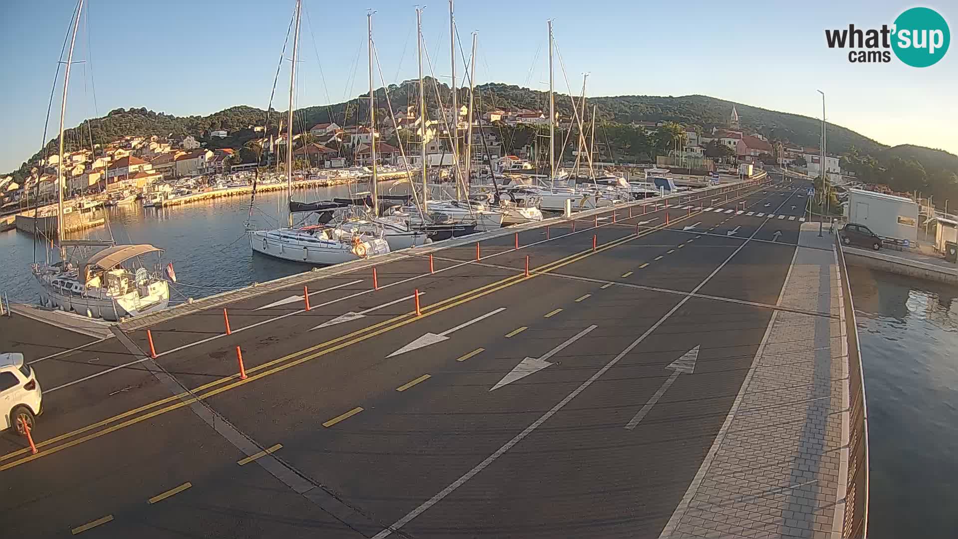 Dalmazia traghetto Tkon – webcam Croazia
