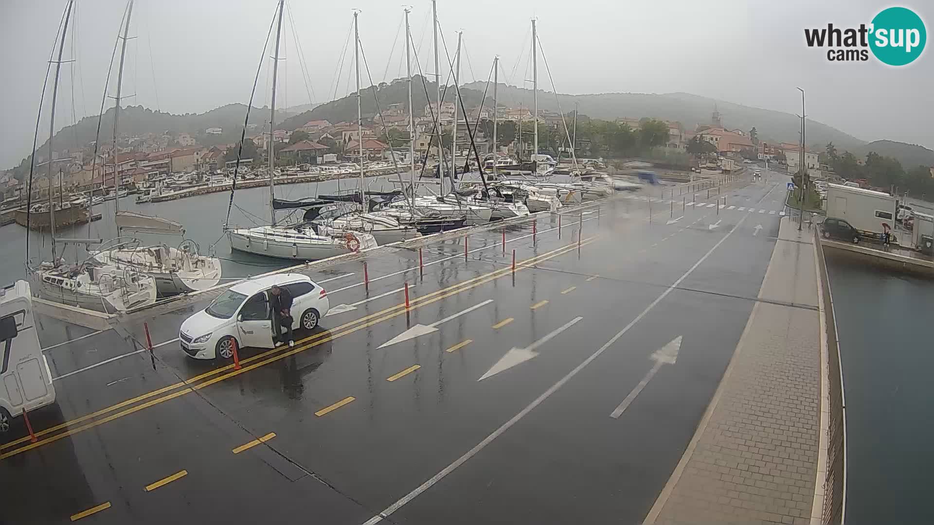 Dalmatia Tkon Ferry – webcams Croatia