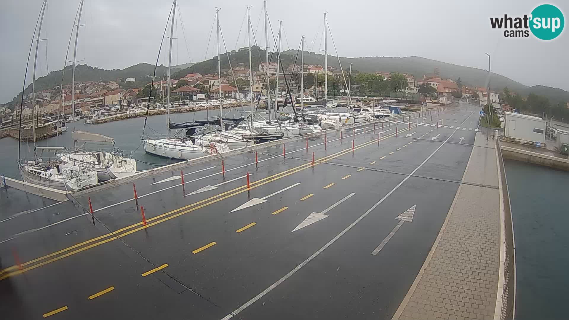 Dalmacia Tkon Transportar- webcams Croacia