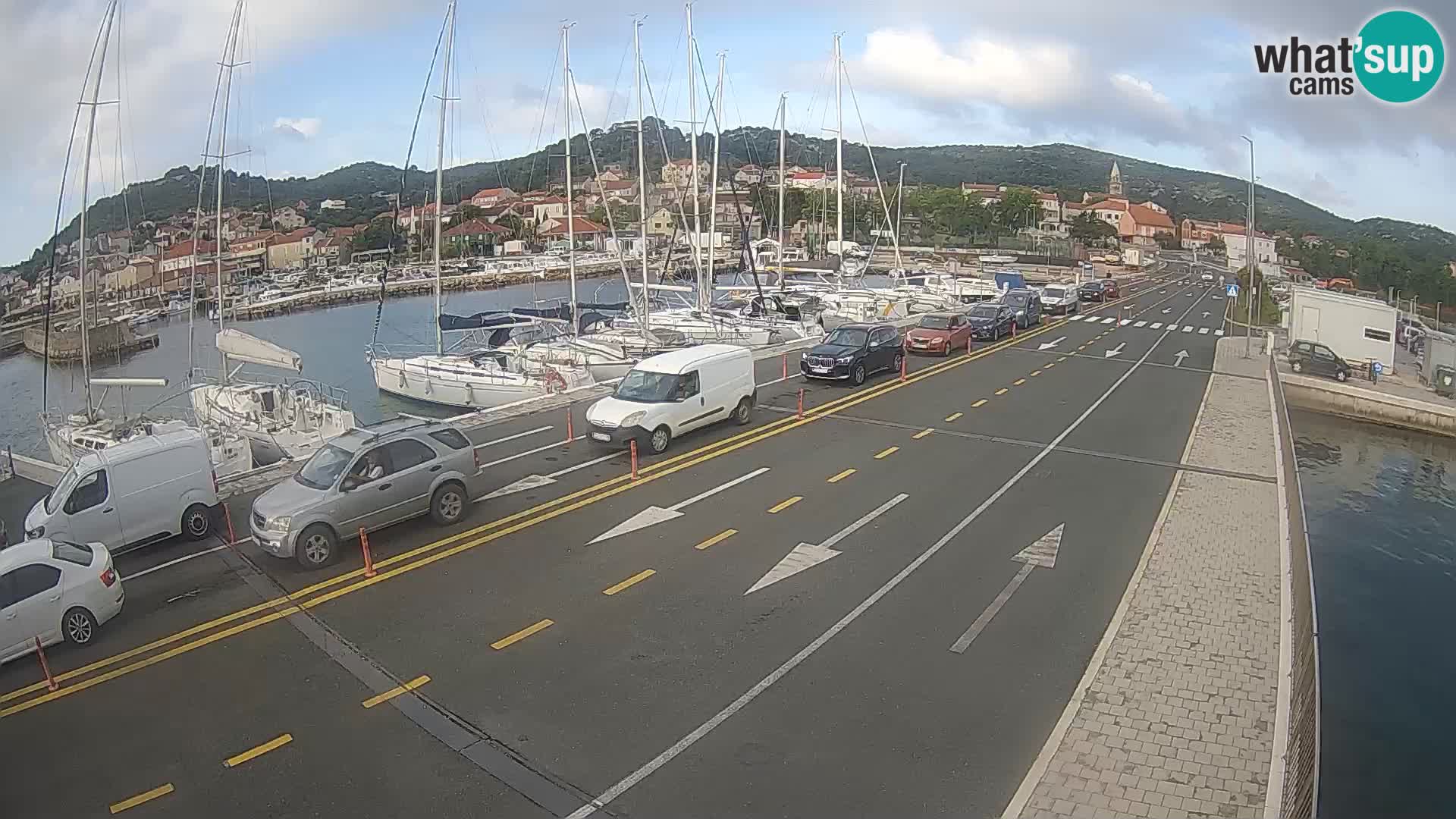 Dalmacija Trajekt Tkon – spletne kamere Hrvaška