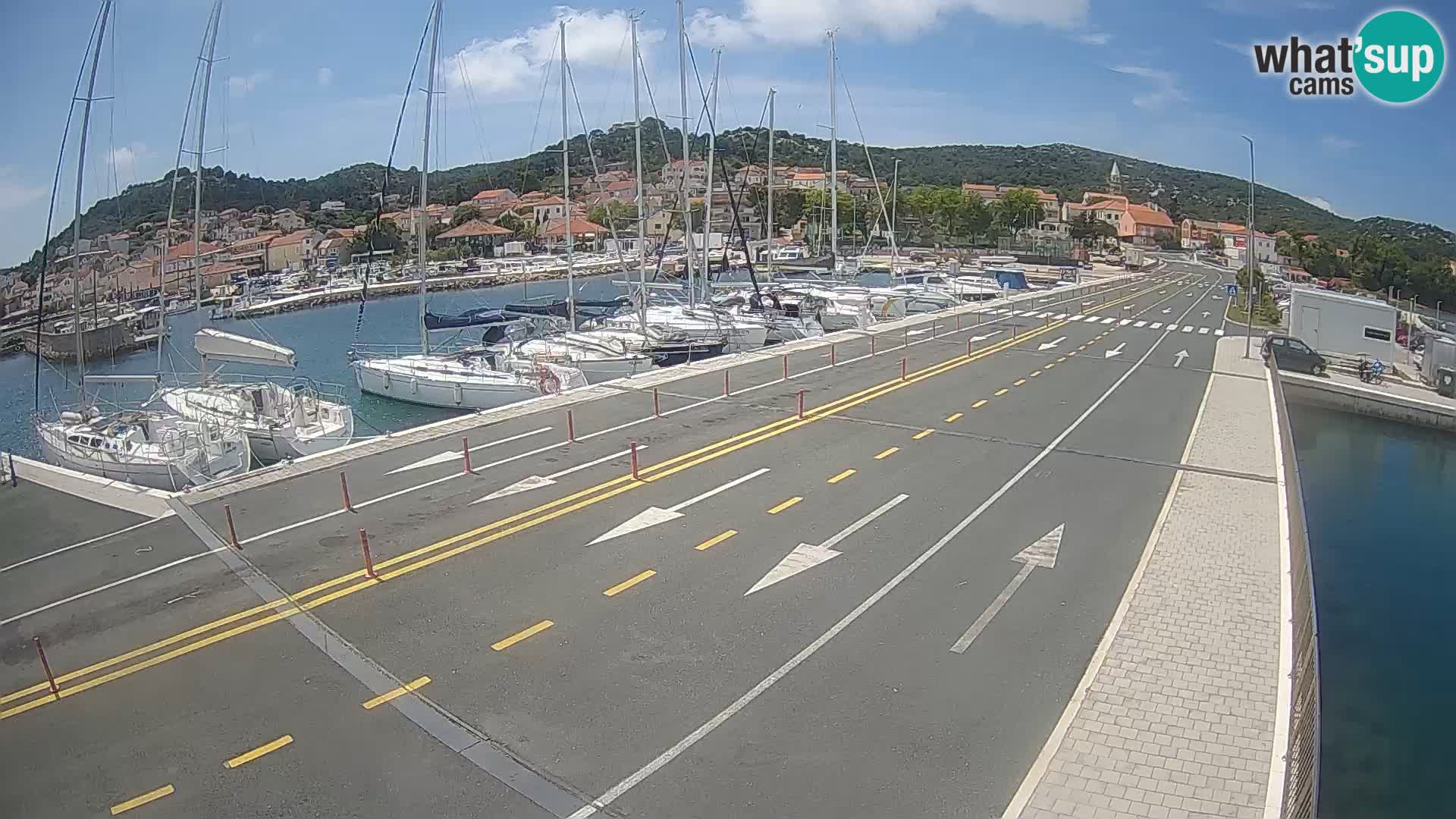 Dalmacia Tkon Transportar- webcams Croacia