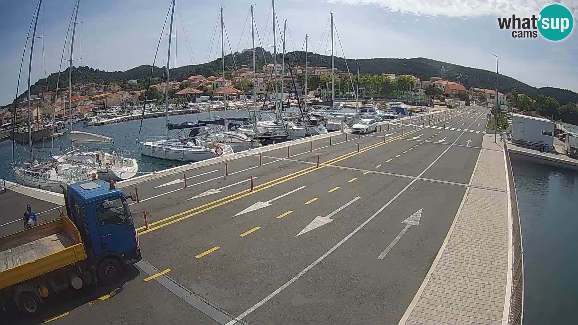Dalmacija Trajekt Tkon – spletne kamere Hrvaška