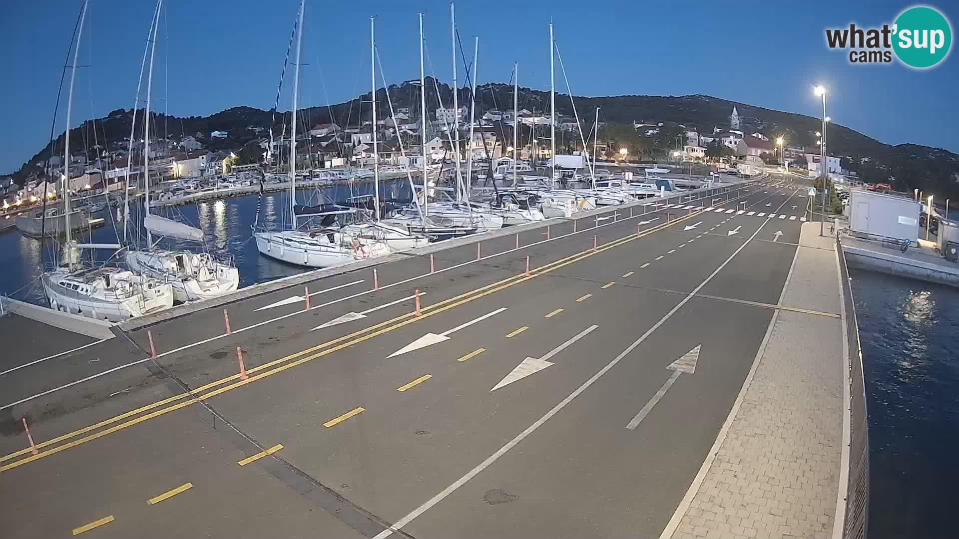 Dalmazia traghetto Tkon – webcam Croazia