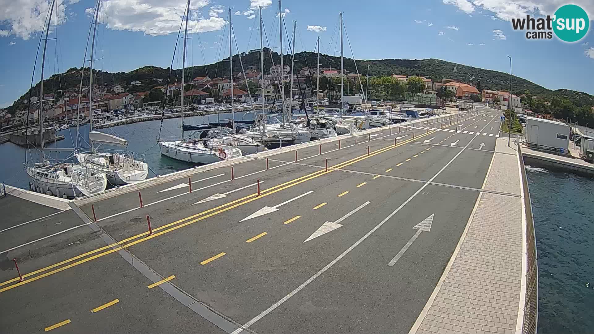 Dalmazia traghetto Tkon – webcam Croazia