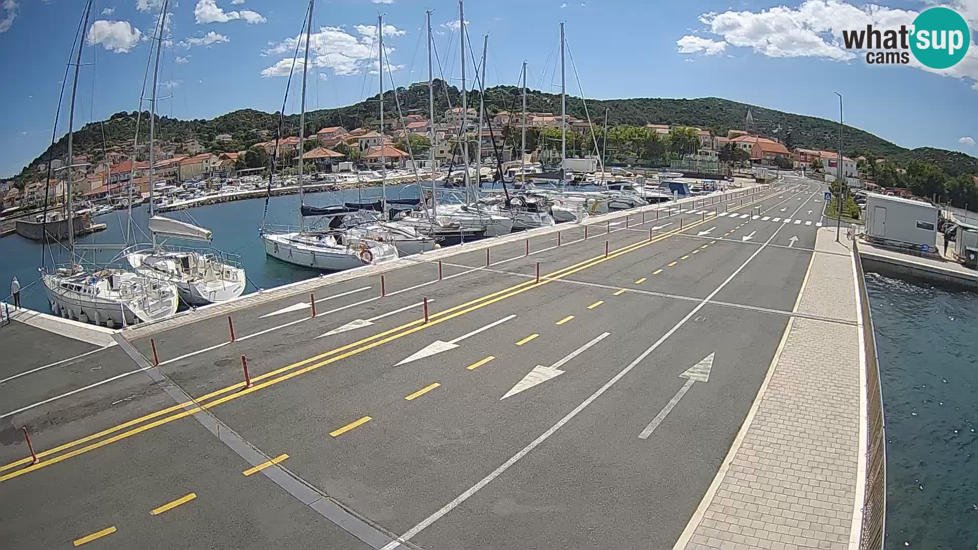 Dalmazia traghetto Tkon – webcam Croazia