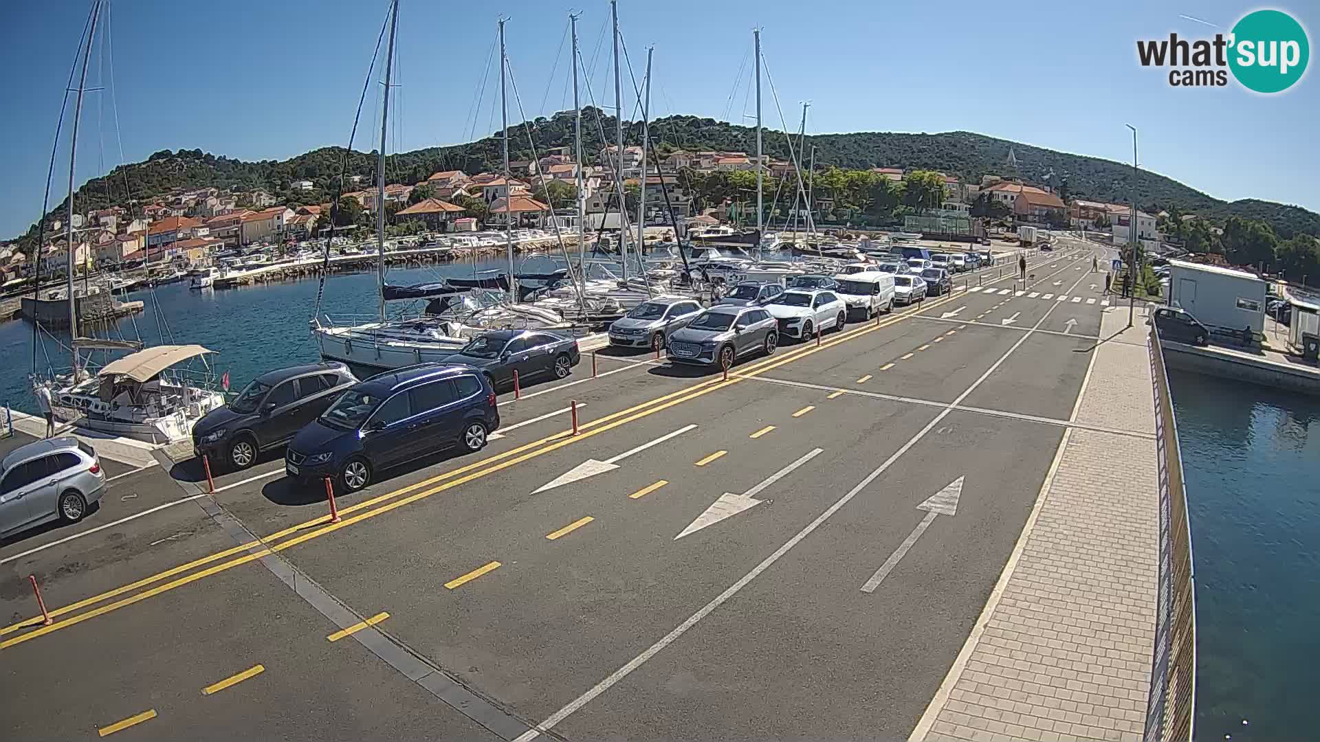 Dalmatia Tkon Ferry – webcams Croatia