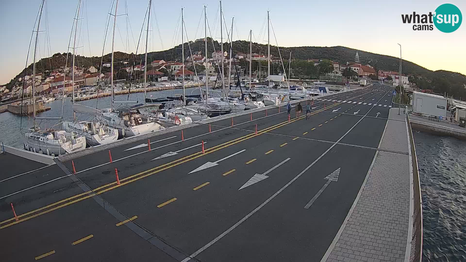 Dalmazia traghetto Tkon – webcam Croazia