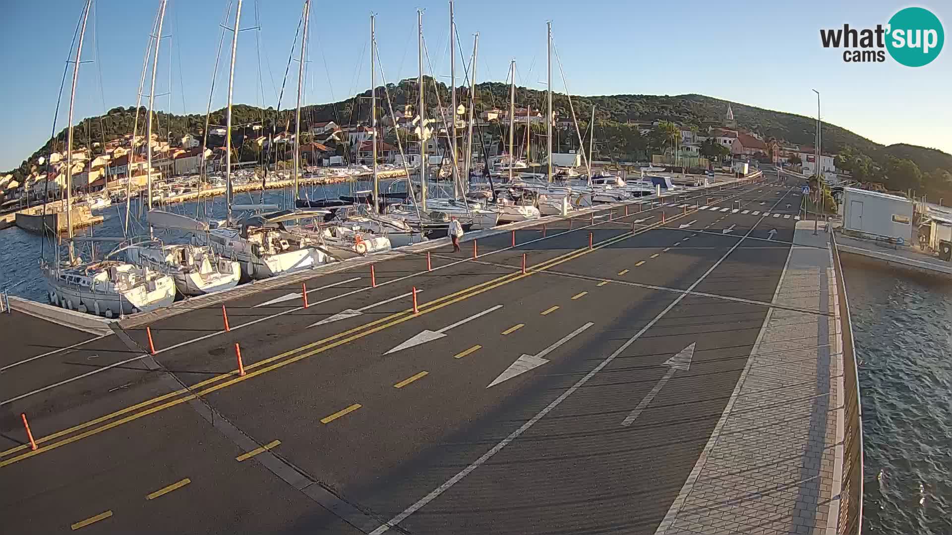 Dalmatia Tkon Ferry – webcams Croatia