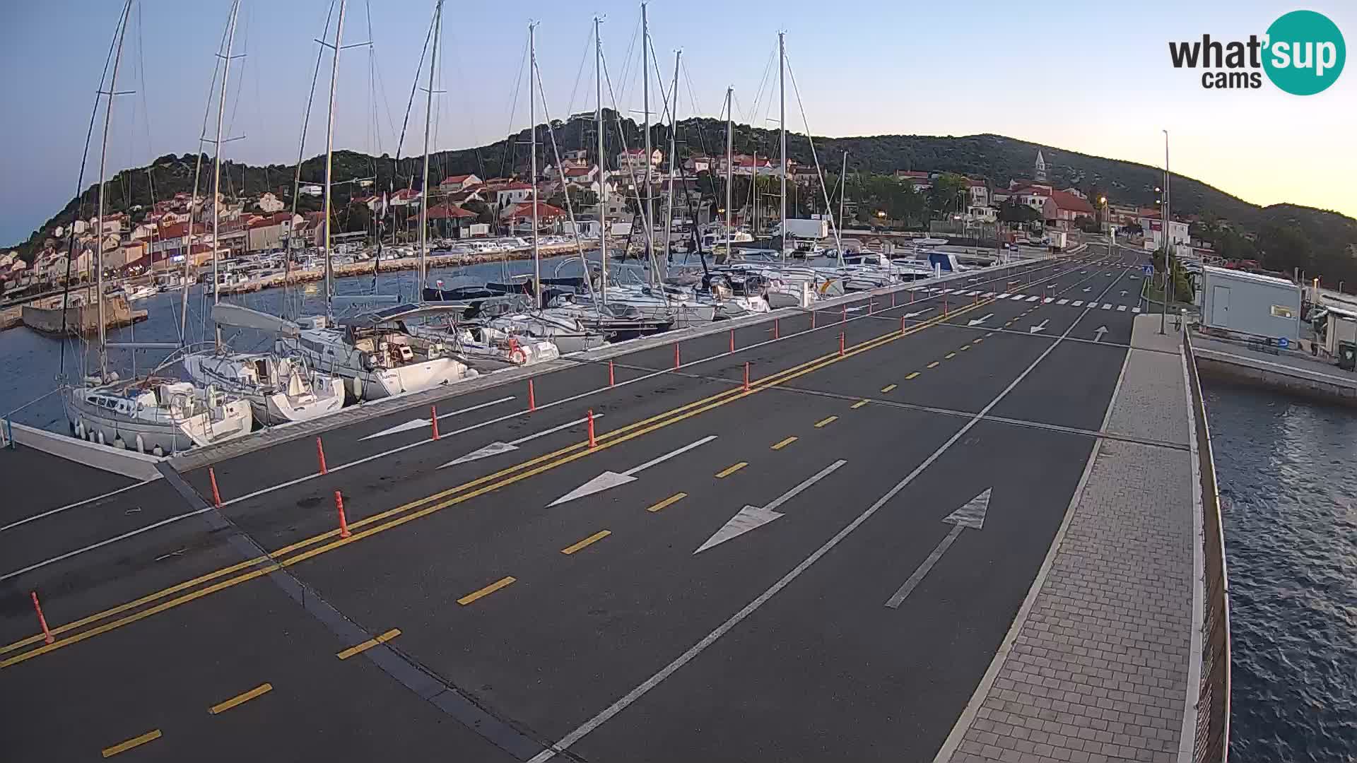 Dalmacija Trajekt Tkon – spletne kamere Hrvaška