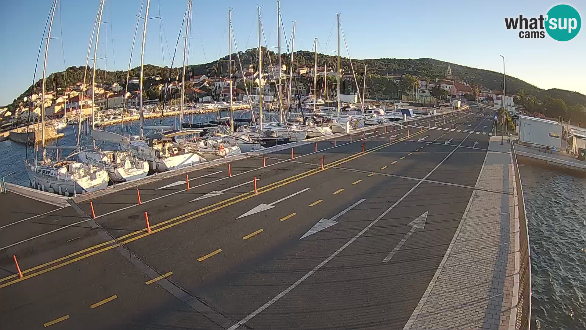 Dalmazia traghetto Tkon – webcam Croazia