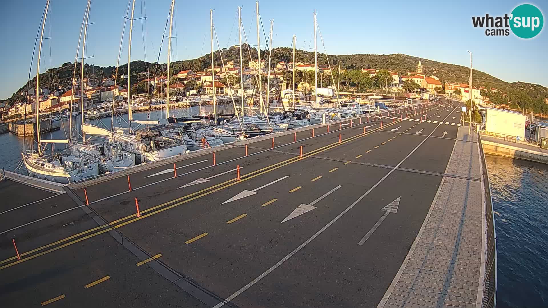 Dalmazia traghetto Tkon – webcam Croazia