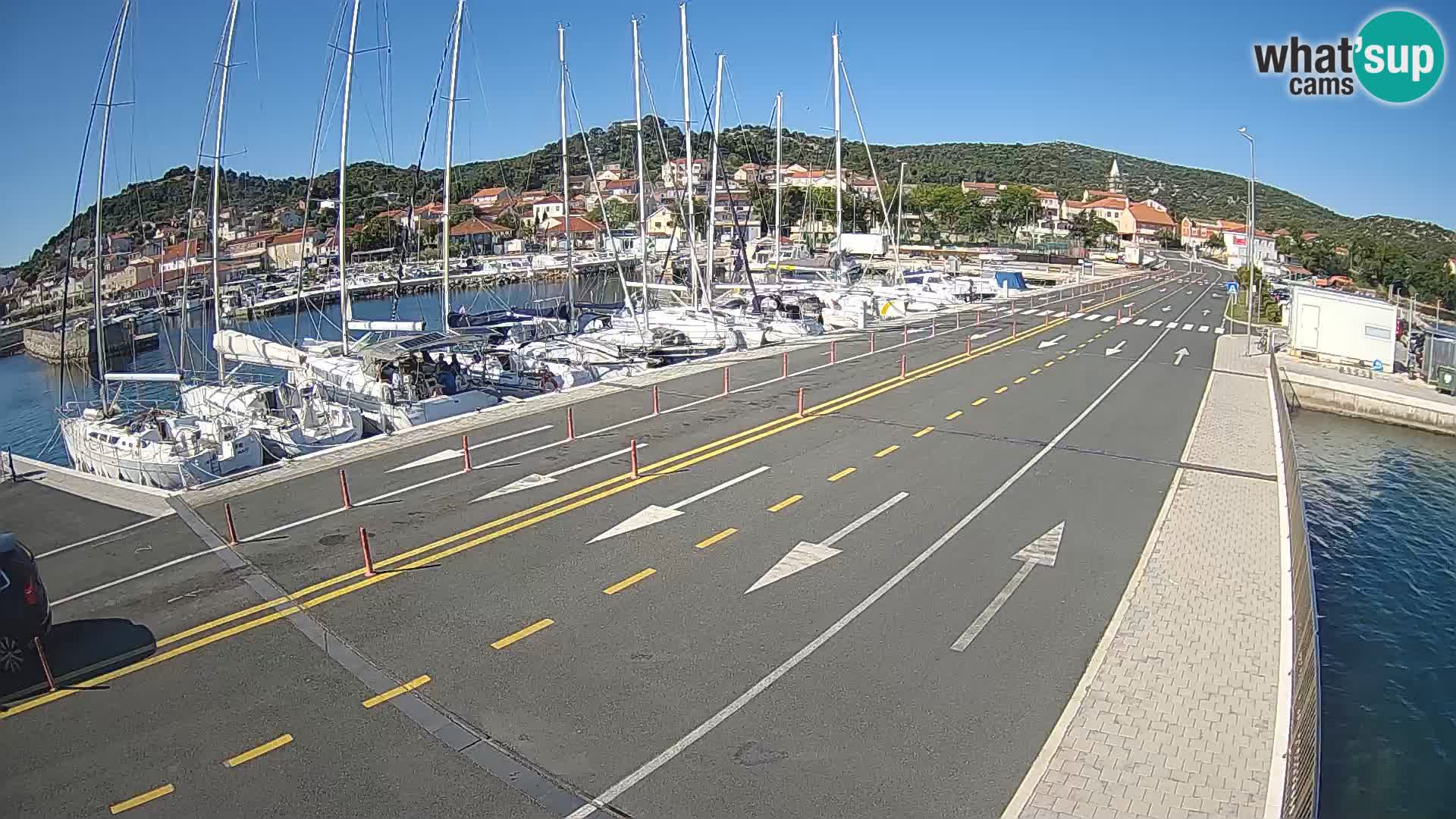 Dalmacija Trajekt Tkon – spletne kamere Hrvaška