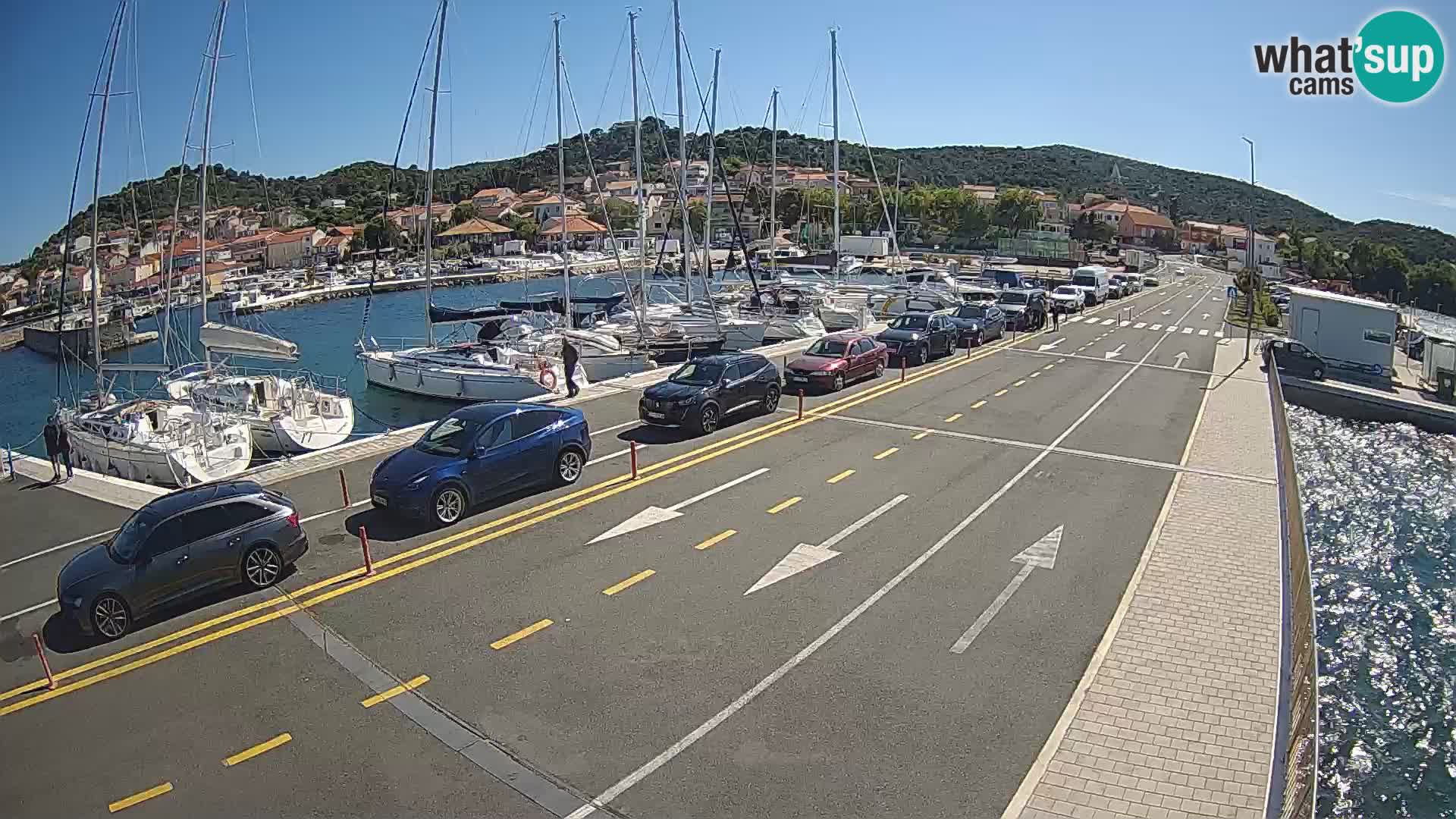 Dalmacija Trajekt Tkon – spletne kamere Hrvaška