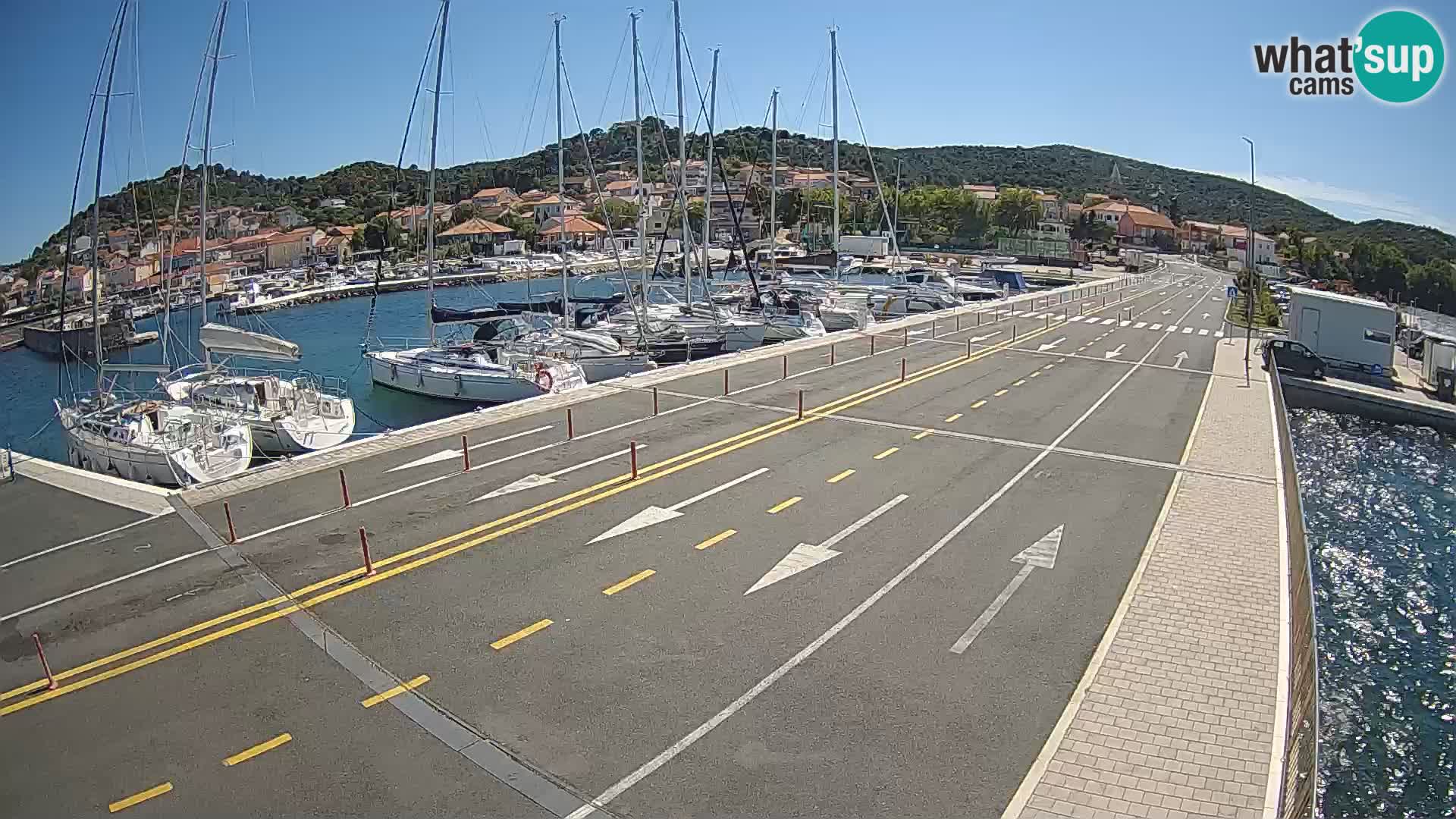 Dalmazia traghetto Tkon – webcam Croazia