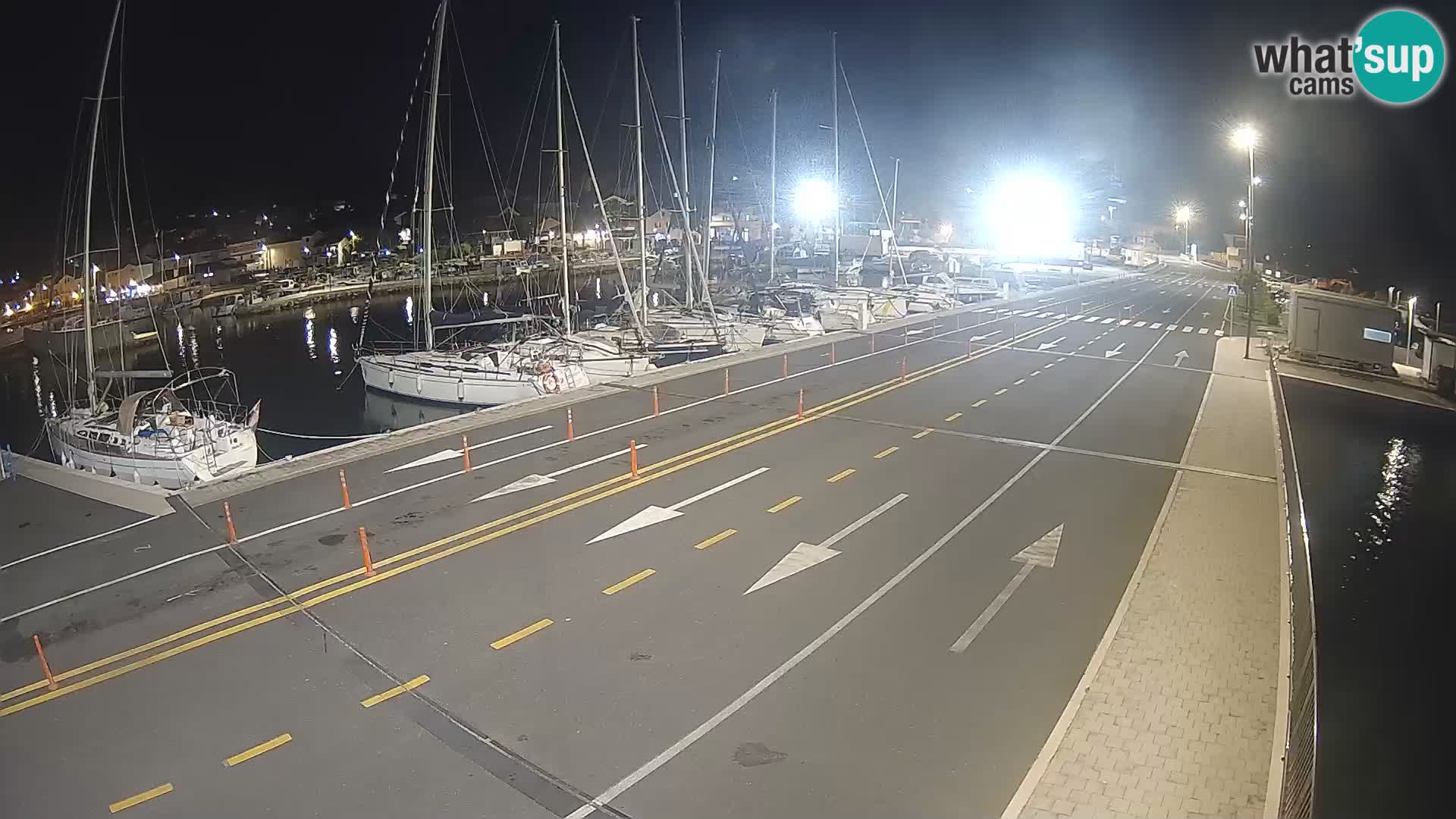 Dalmacia Tkon Transportar- webcams Croacia