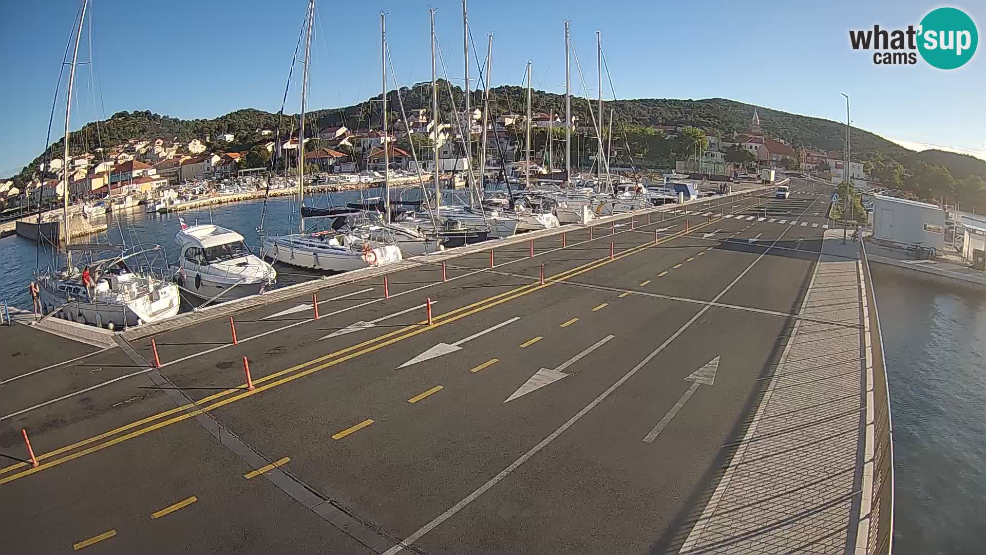 Dalmatien Tkon Fähre – Webcams Kroatien