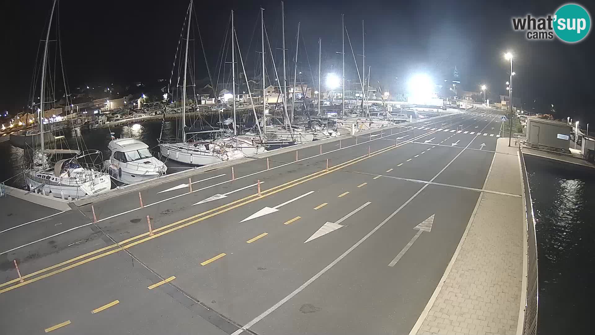 Dalmacia Tkon Transportar- webcams Croacia