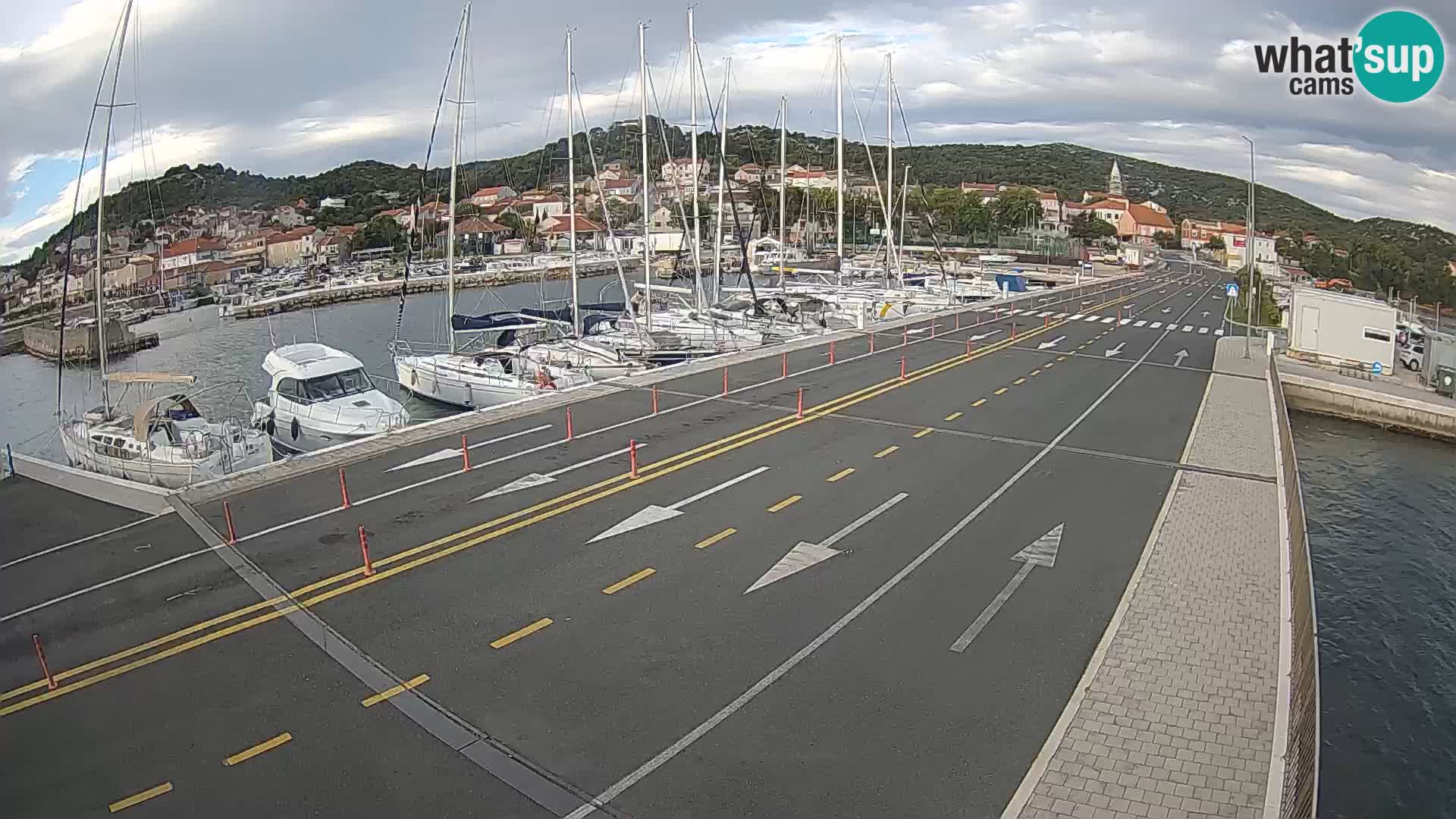 Dalmatia Tkon Ferry – webcams Croatia