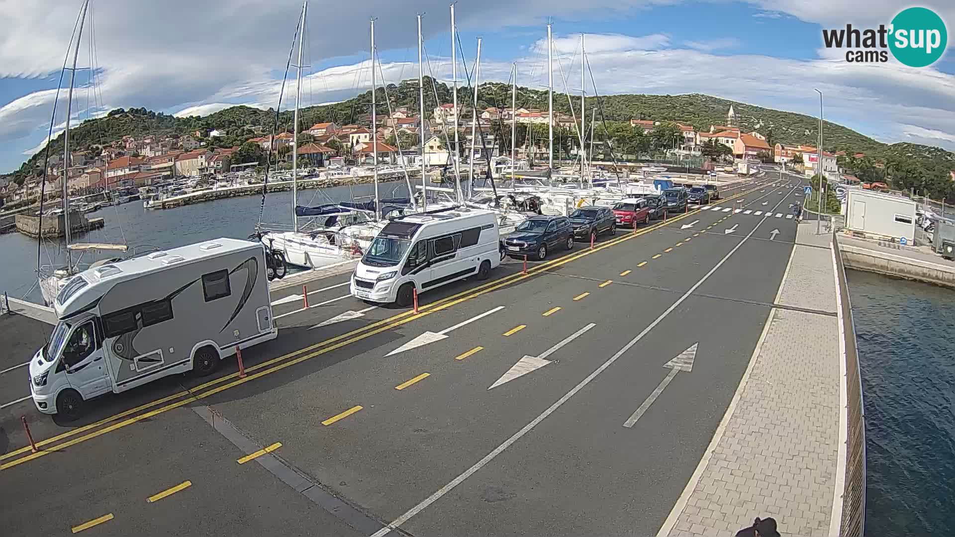 Dalmazia traghetto Tkon – webcam Croazia