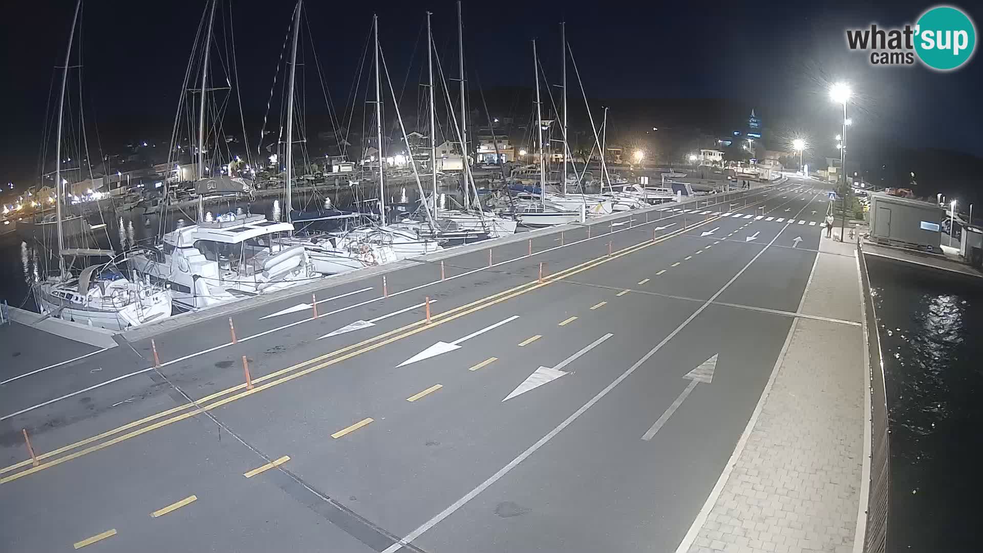 Dalmatie Tkon Traversier – webcams Croatie