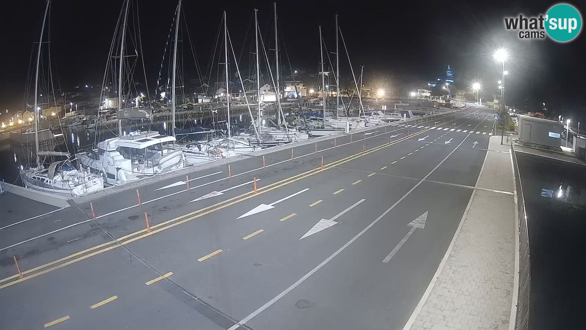 Dalmacia Tkon Transportar- webcams Croacia
