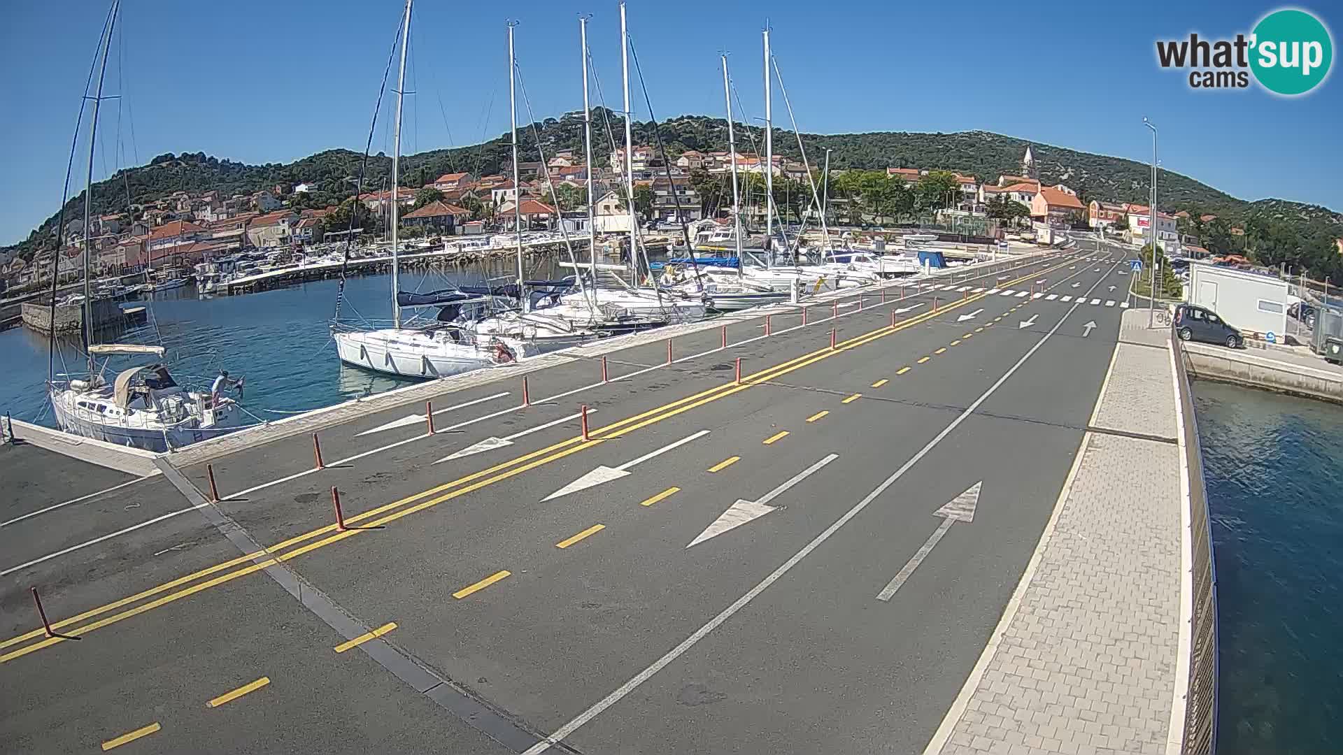 Dalmazia traghetto Tkon – webcam Croazia