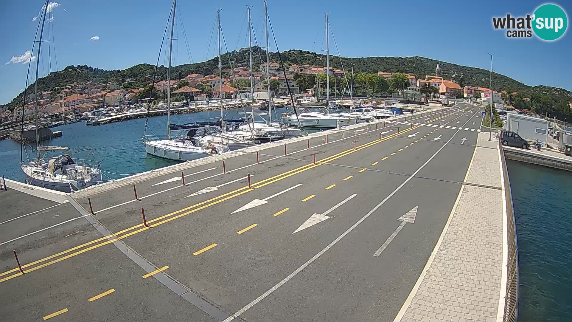 Dalmazia traghetto Tkon – webcam Croazia