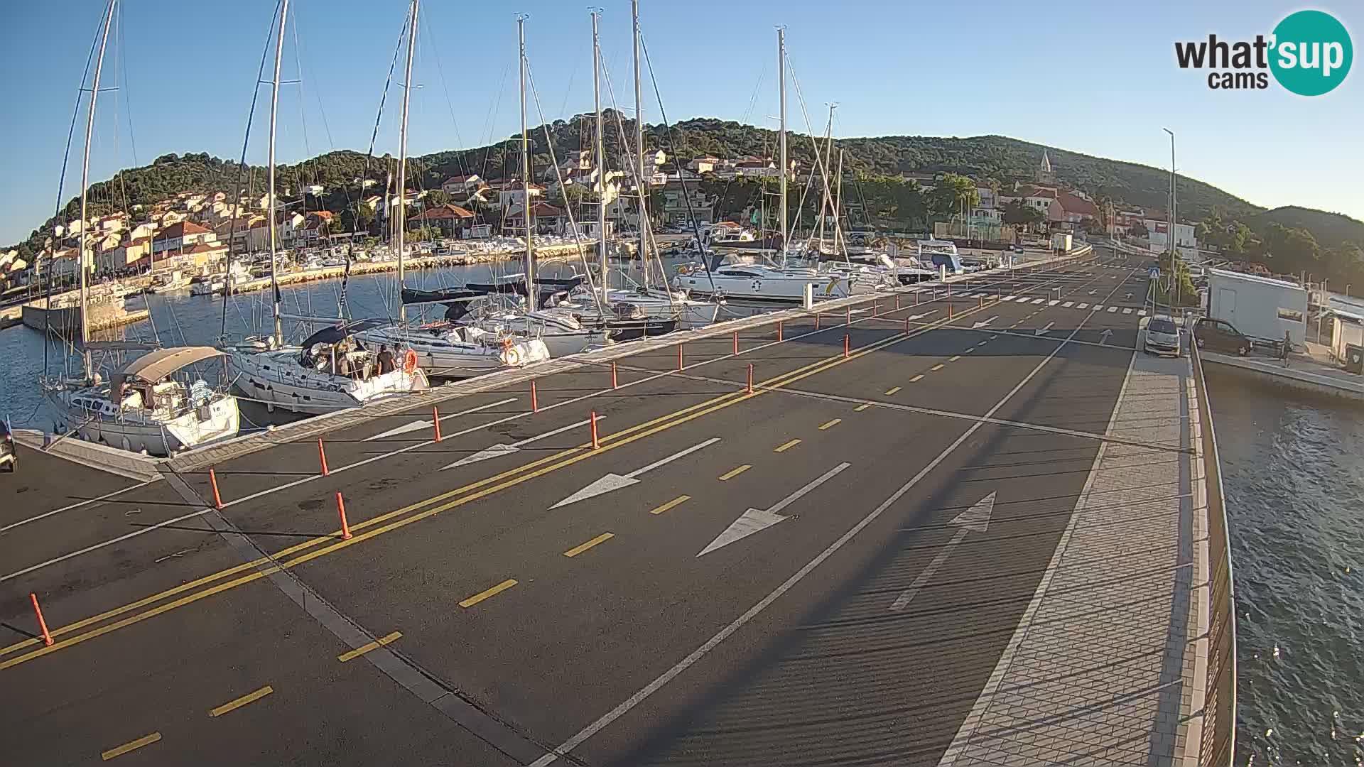 Dalmatien Tkon Fähre – Webcams Kroatien
