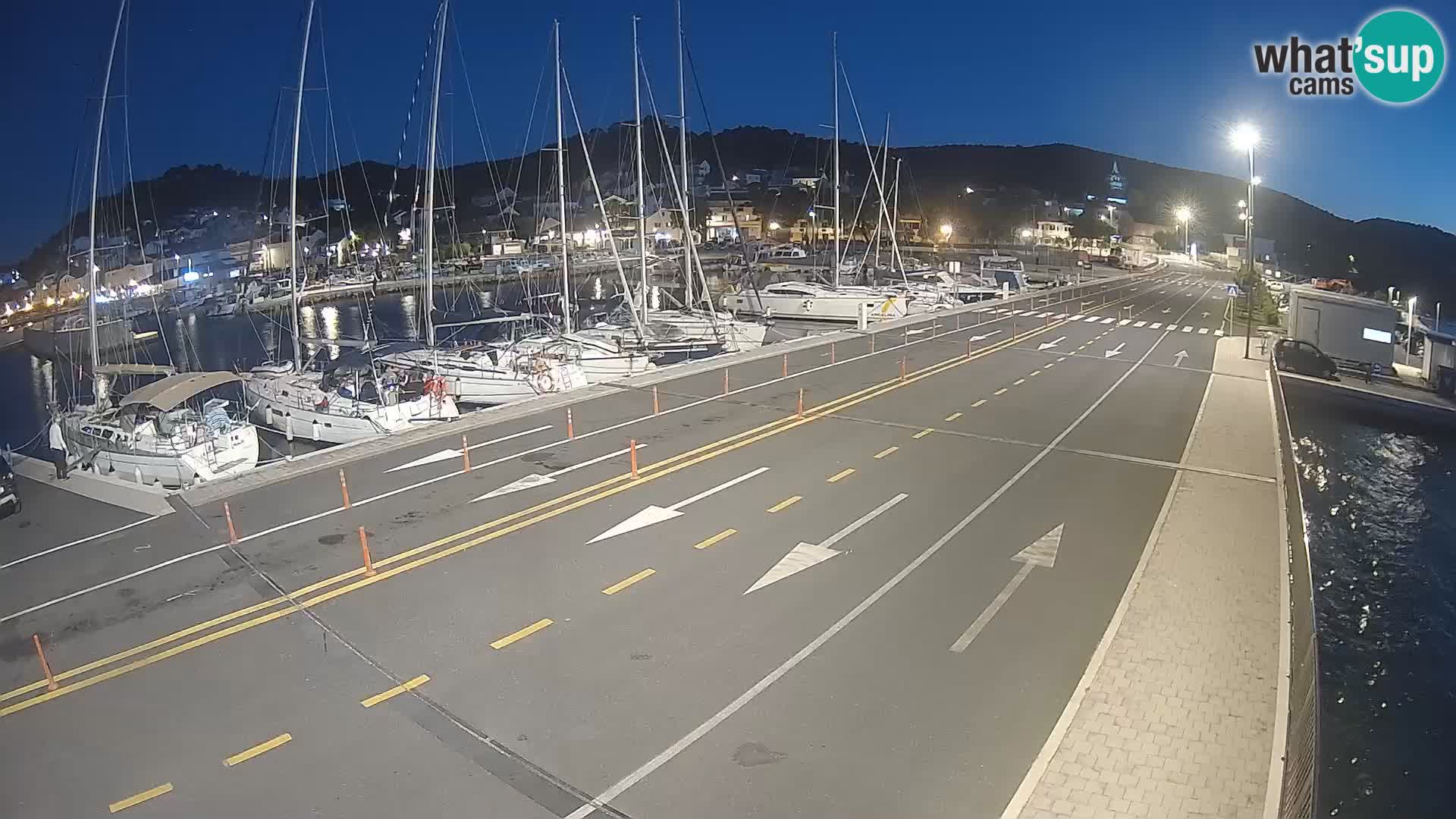 Dalmacija Trajekt Tkon – spletne kamere Hrvaška
