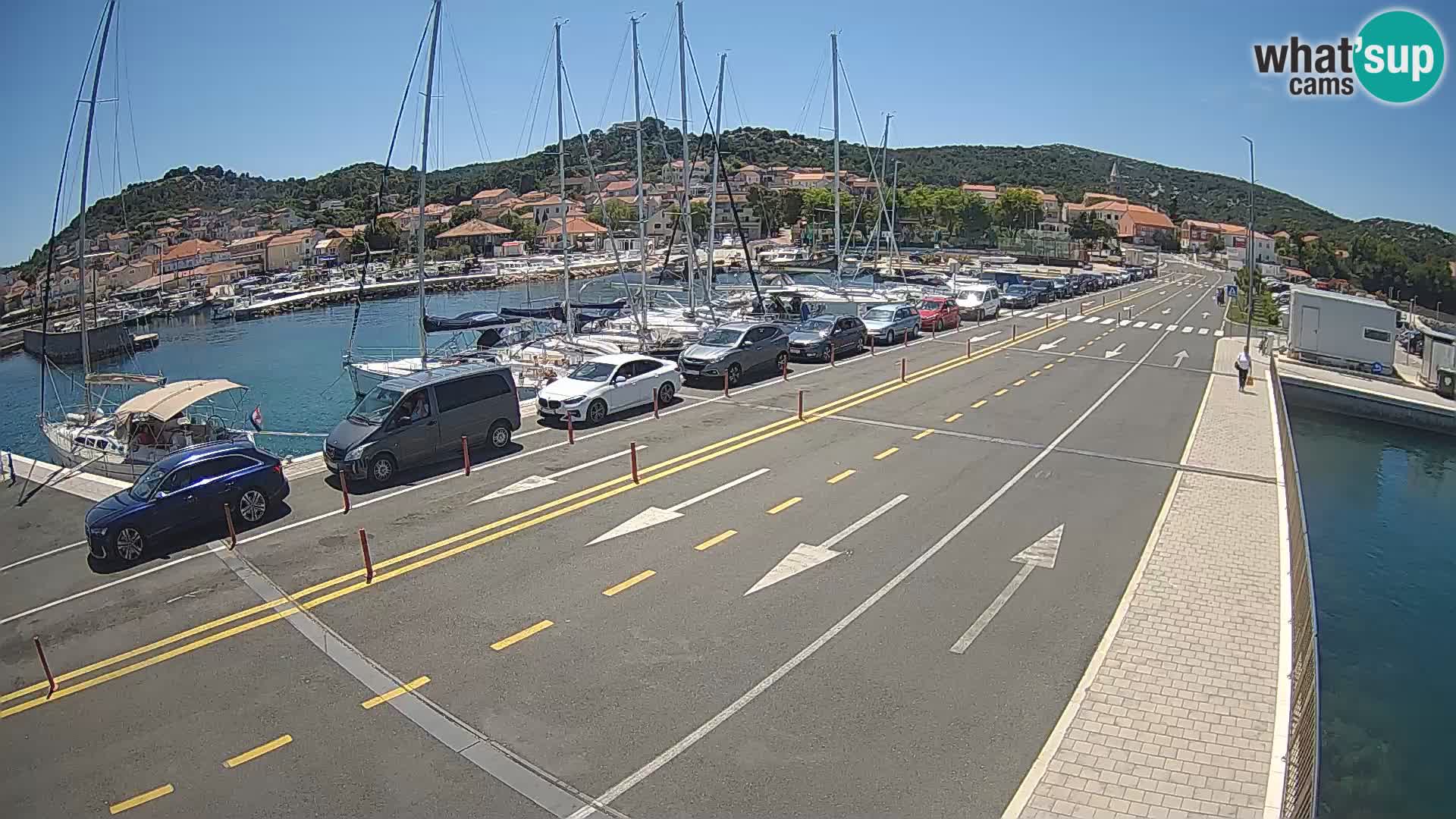 Dalmatien Tkon Fähre – Webcams Kroatien
