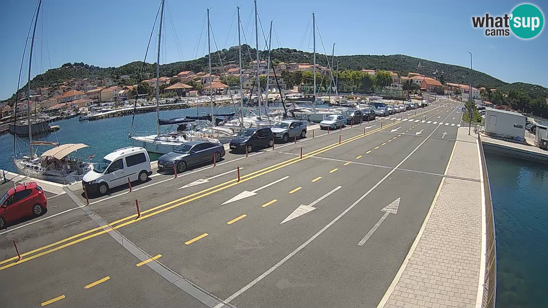 Dalmatia Tkon Ferry – webcams Croatia