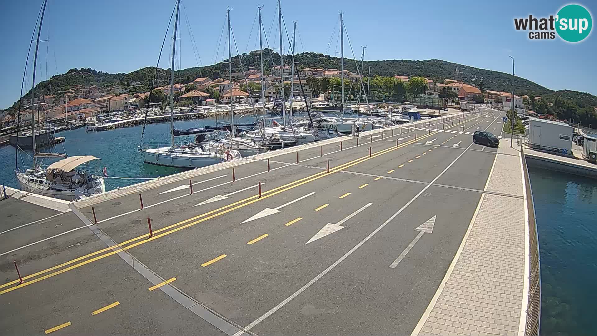 Dalmatia Tkon Ferry – webcams Croatia