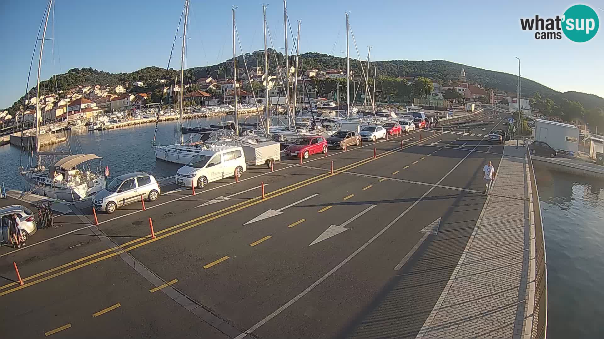 Dalmacija Trajekt Tkon – spletne kamere Hrvaška