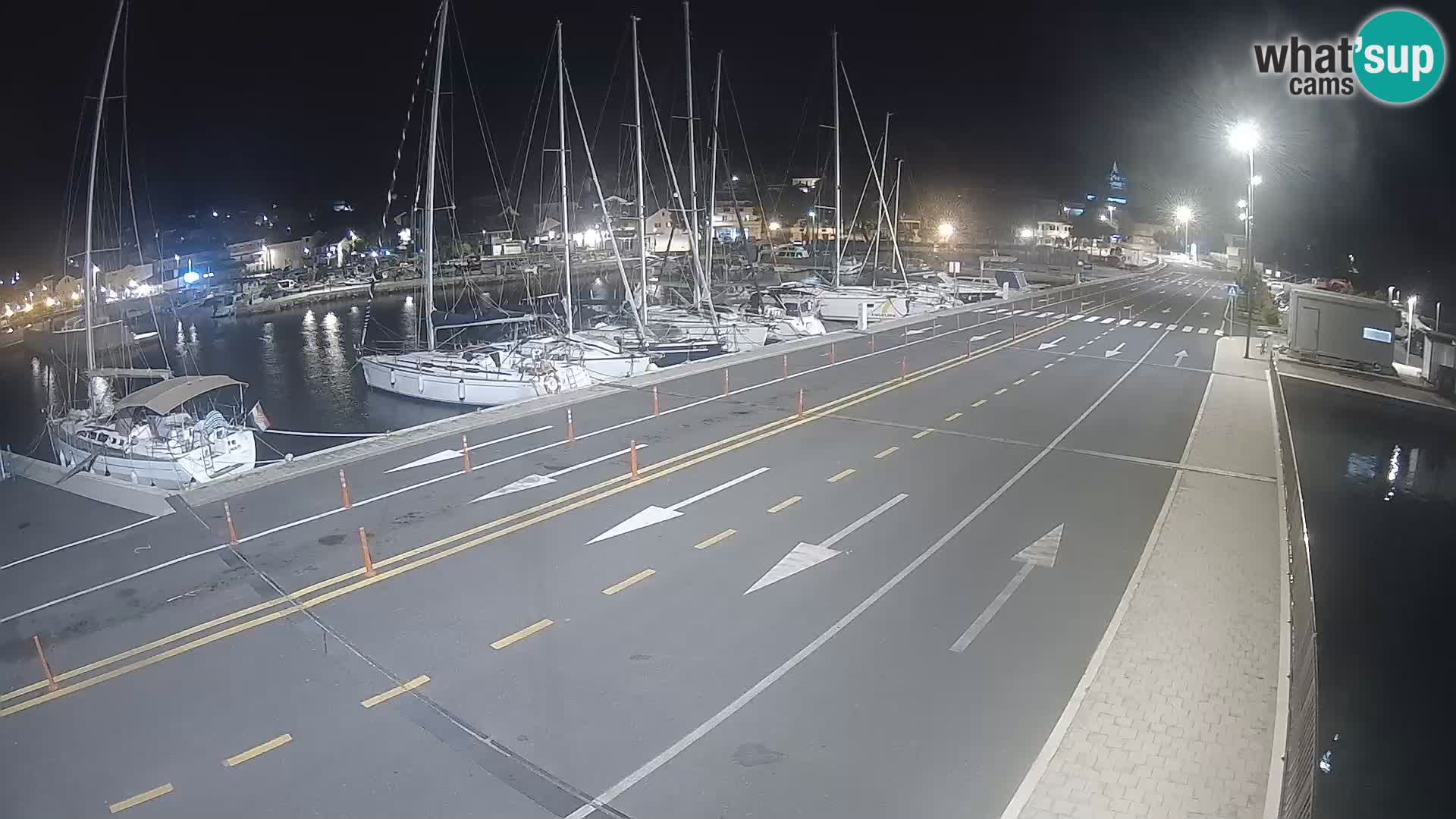 Dalmacia Tkon Transportar- webcams Croacia