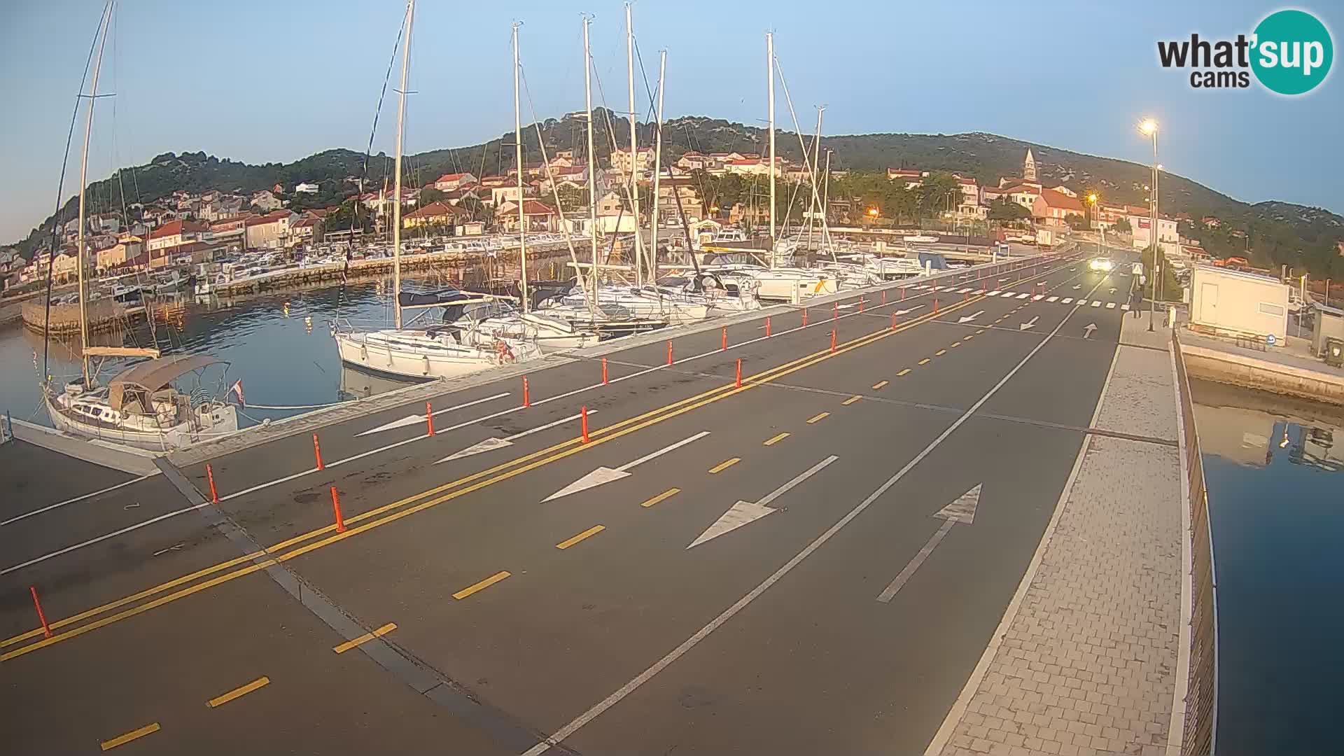 Dalmazia traghetto Tkon – webcam Croazia