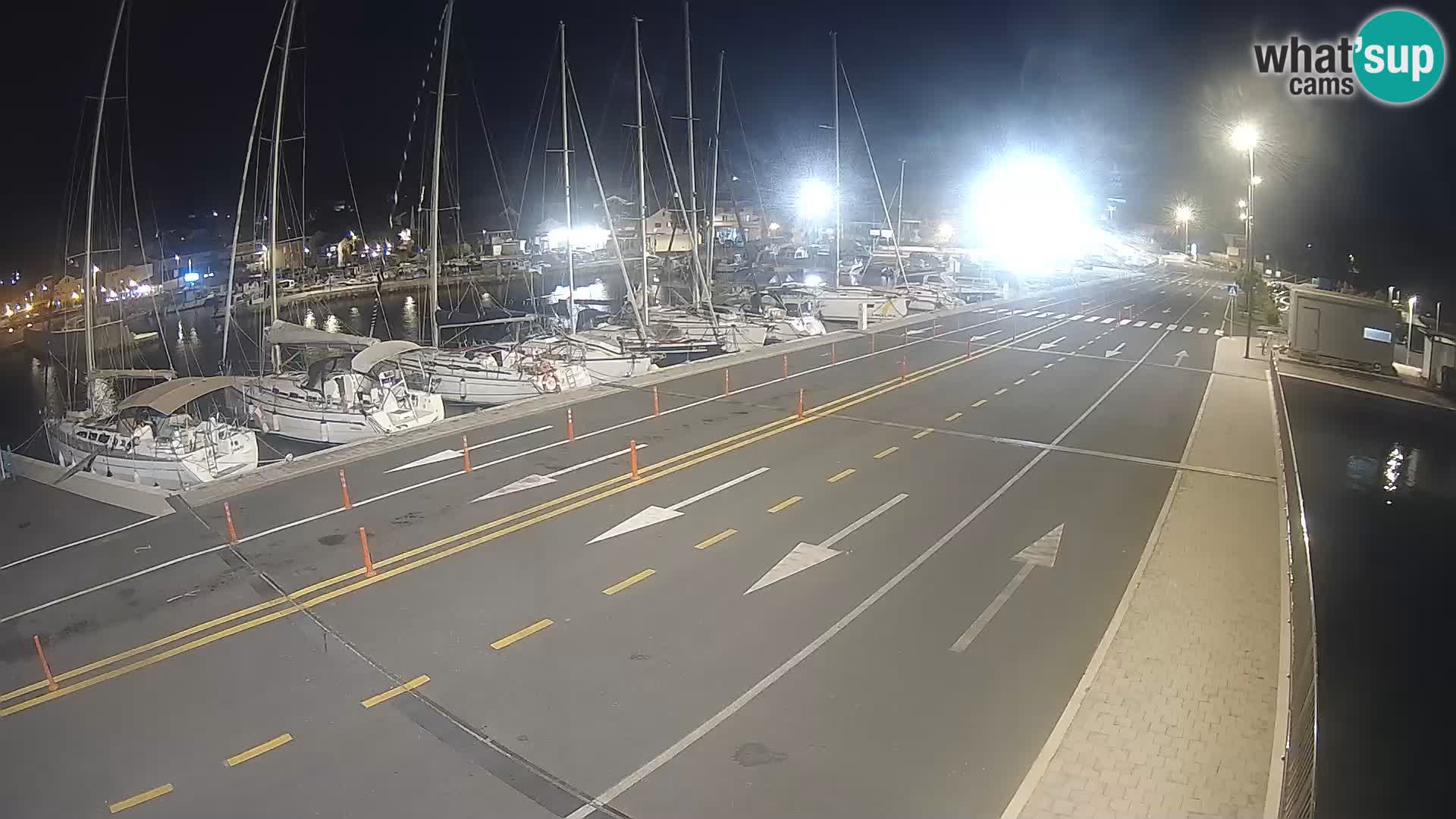 Dalmacia Tkon Transportar- webcams Croacia