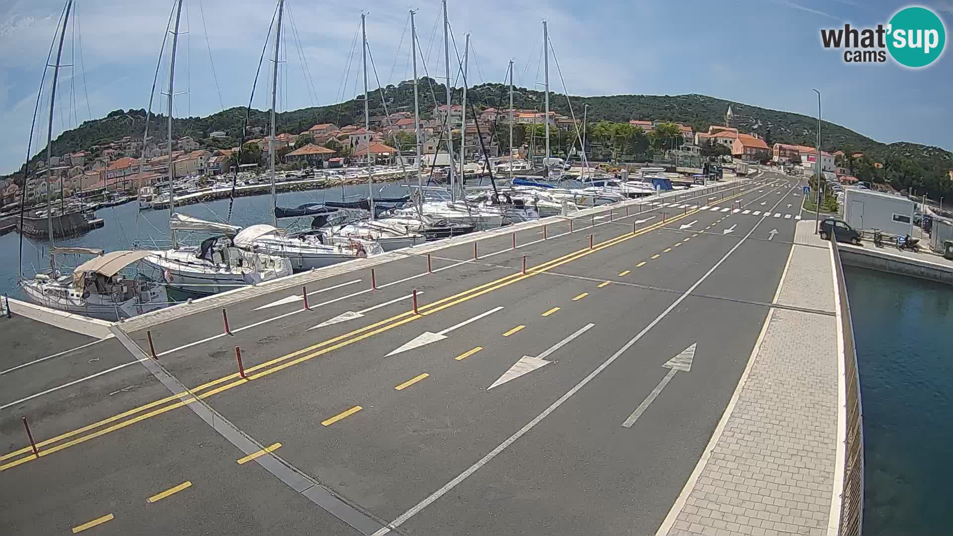 Dalmacia Tkon Transportar- webcams Croacia