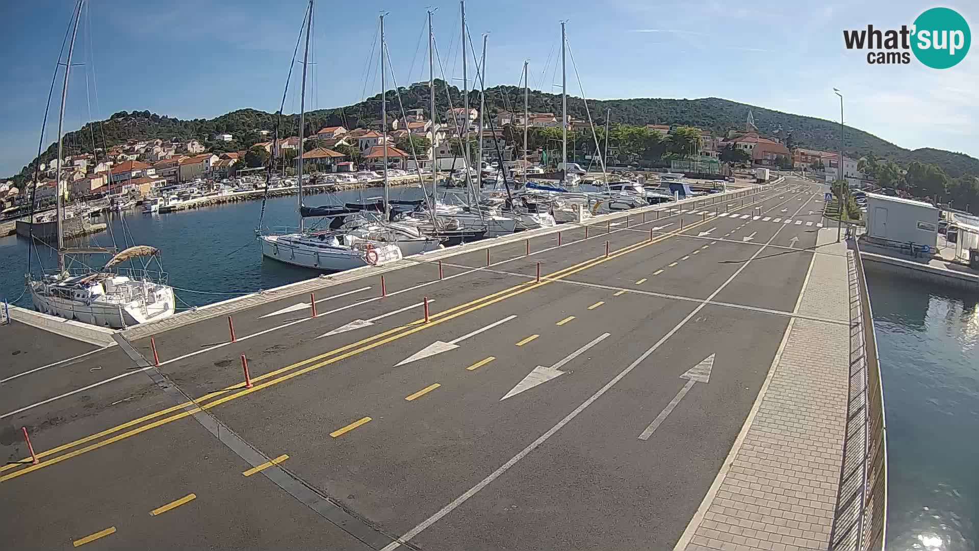 Dalmatia Tkon Ferry – webcams Croatia